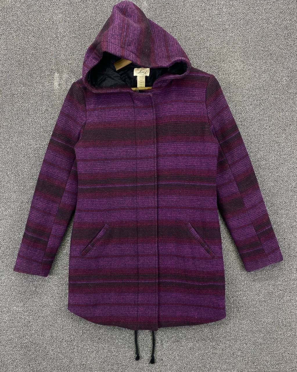 Levi's Vintage Levis Hoodie Shadow Plaids Wool Jacket Size XS / US 0-2 / IT 36-38 - 1 Thumbnail