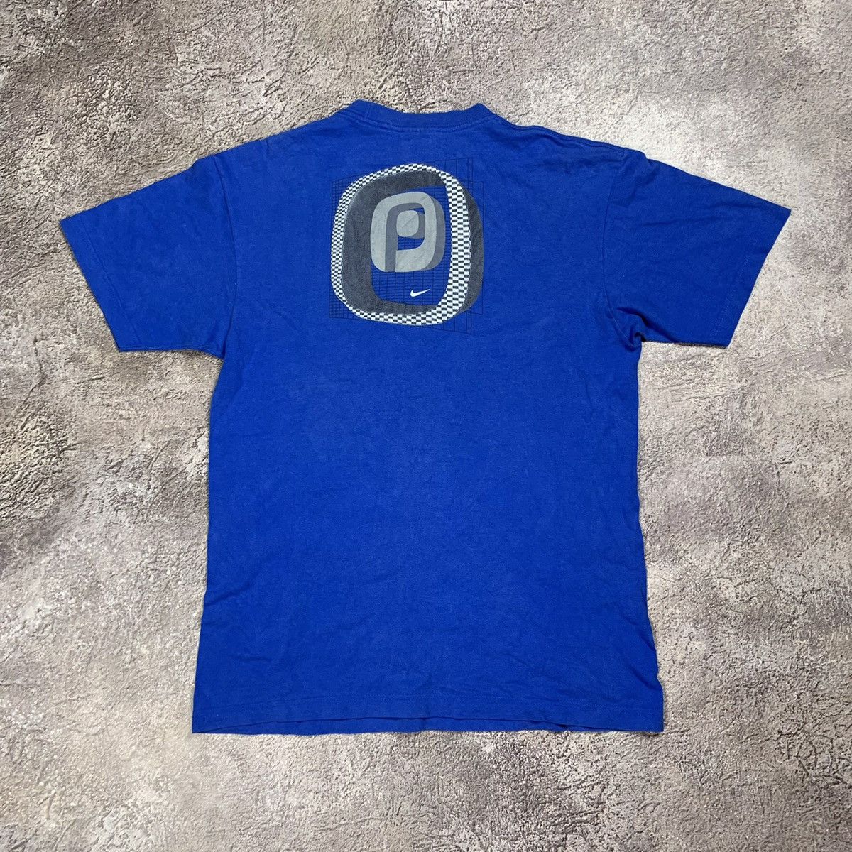 Nike VINTAGE Y2K NIKE CENTRE SWOOSH TEE STREETWEAR CASUAL 90s Size US S / EU 44-46 / 1 - 4 Thumbnail