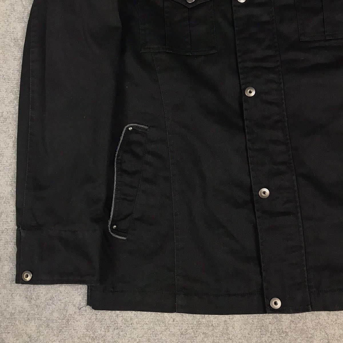 If Six Was Nine × Japanese Brand × Tornado Mart MOSSIMO BLACK PUNK JAPAN ZIPPER JACKET Size US XL / EU 56 / 4 - 3 Thumbnail