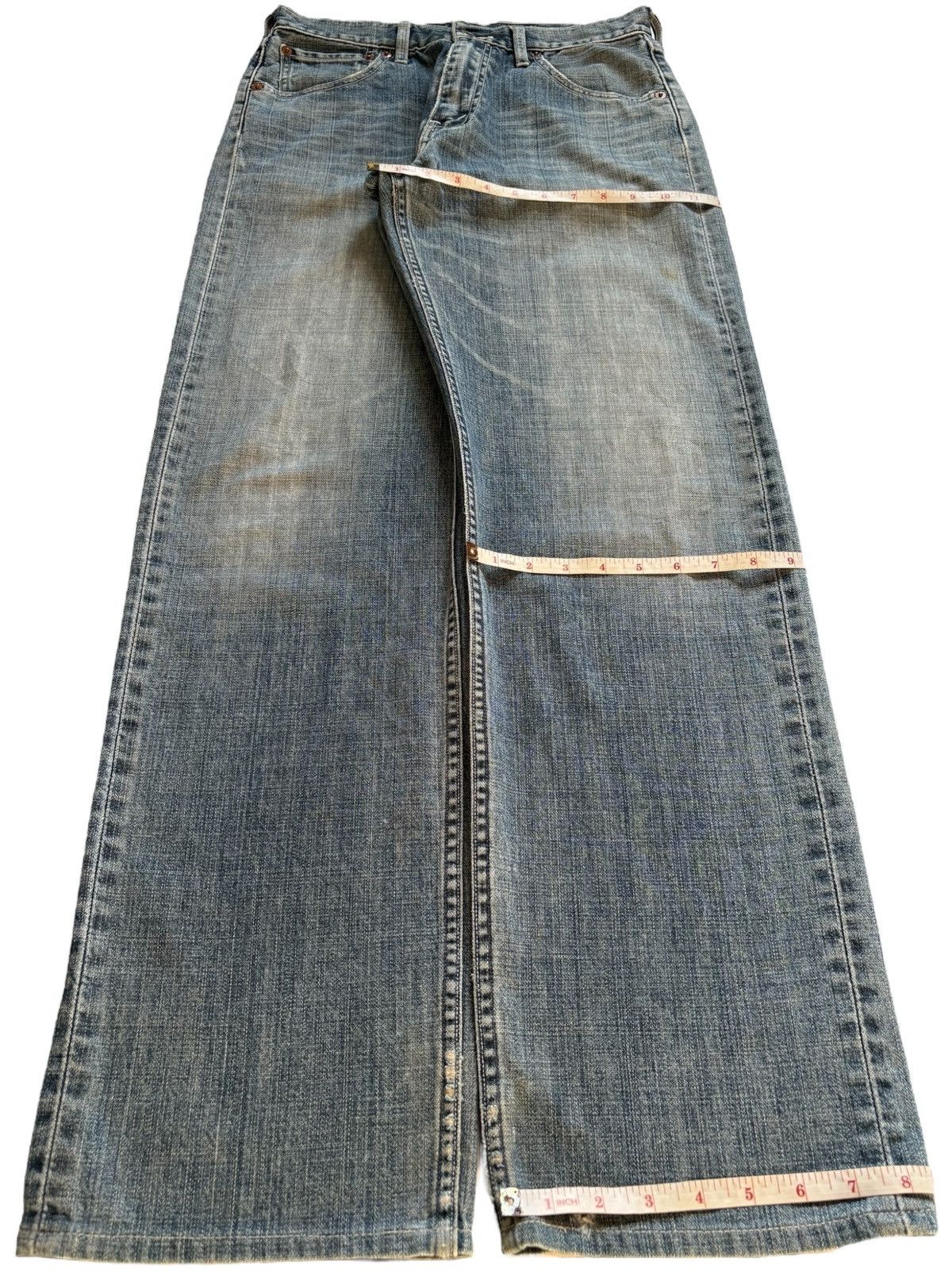 Levi's Vintage 90 Levis 503 Sick Mud Distressed Loose Baggy Jeans Size US 29 - 14 Thumbnail
