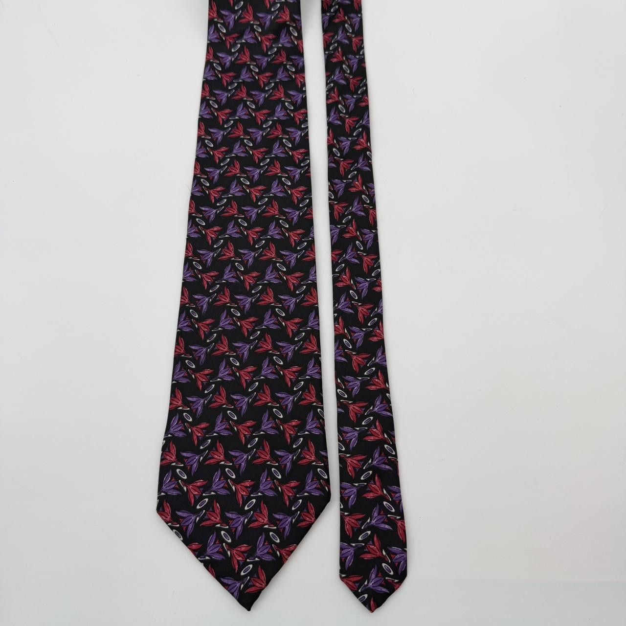 Dior Christian Dior Silk Necktie Blue 922 A Size ONE SIZE - 2 Thumbnail