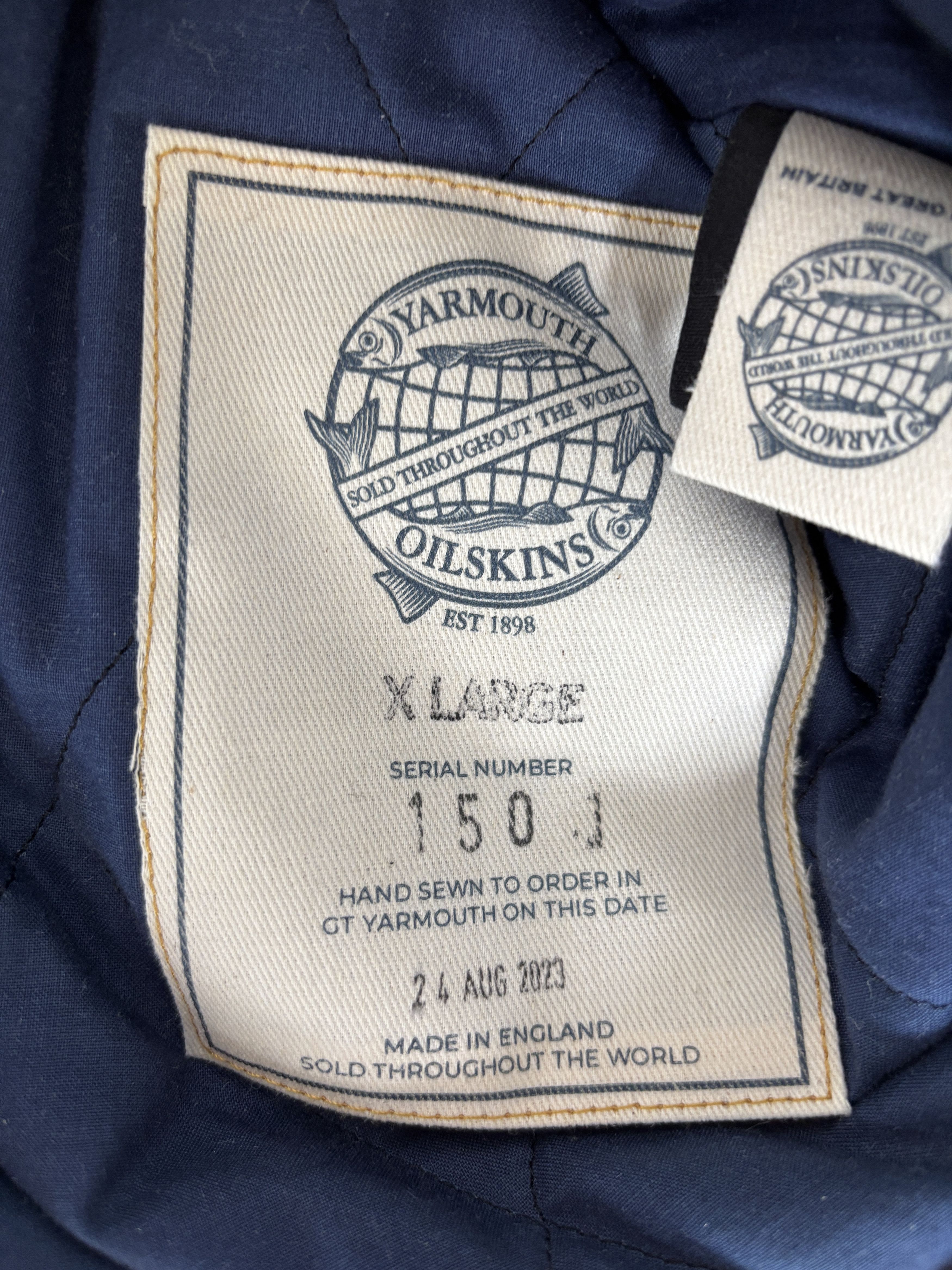 No Man Walks Alone Yarmouth Oilskins Explorer Anorak Size US XL / EU 56 / 4 - 6 Thumbnail