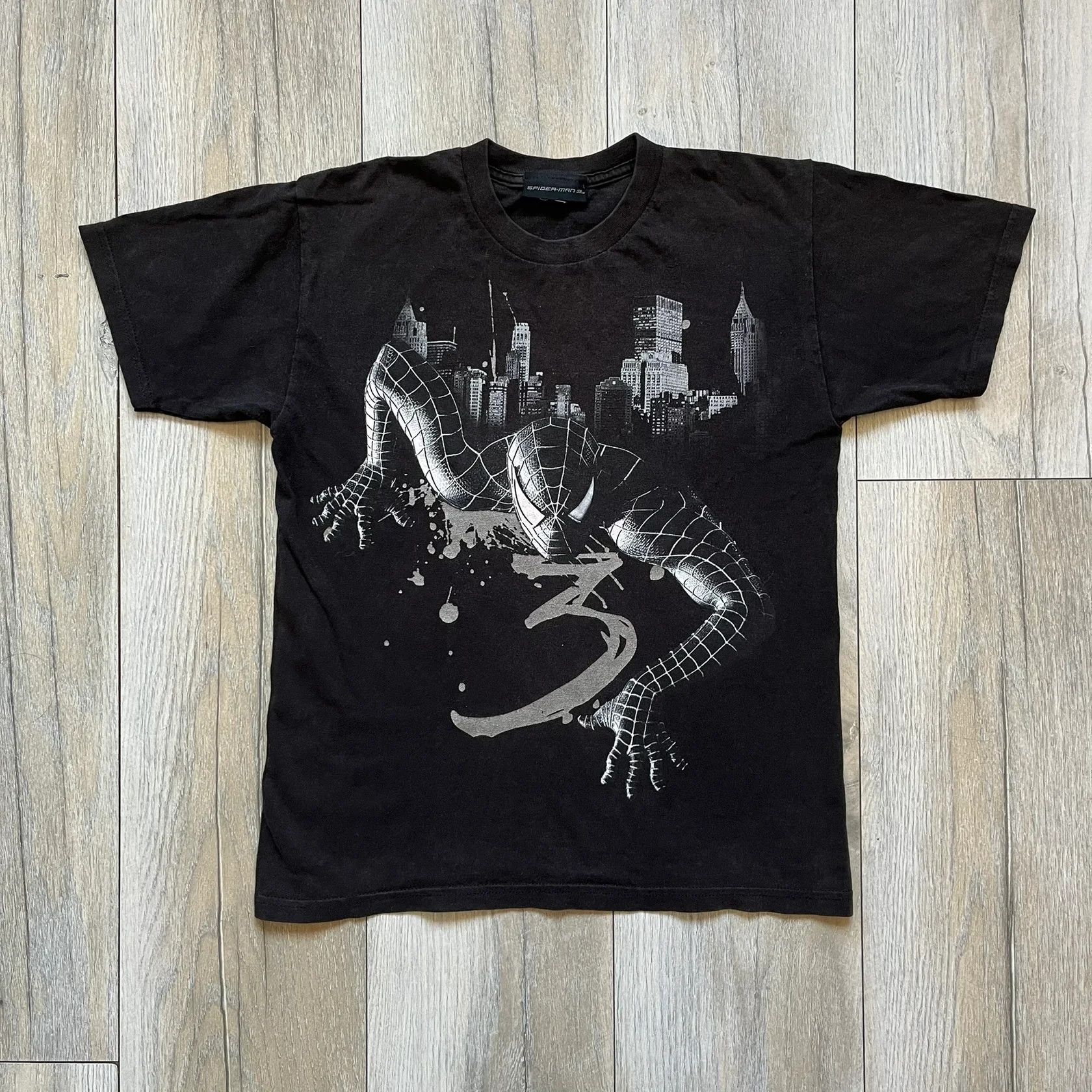 Marvel Comics Spider-Man 3 Promo 2007 Black Tee Size US XS / EU 42 / 0 - 1 Thumbnail