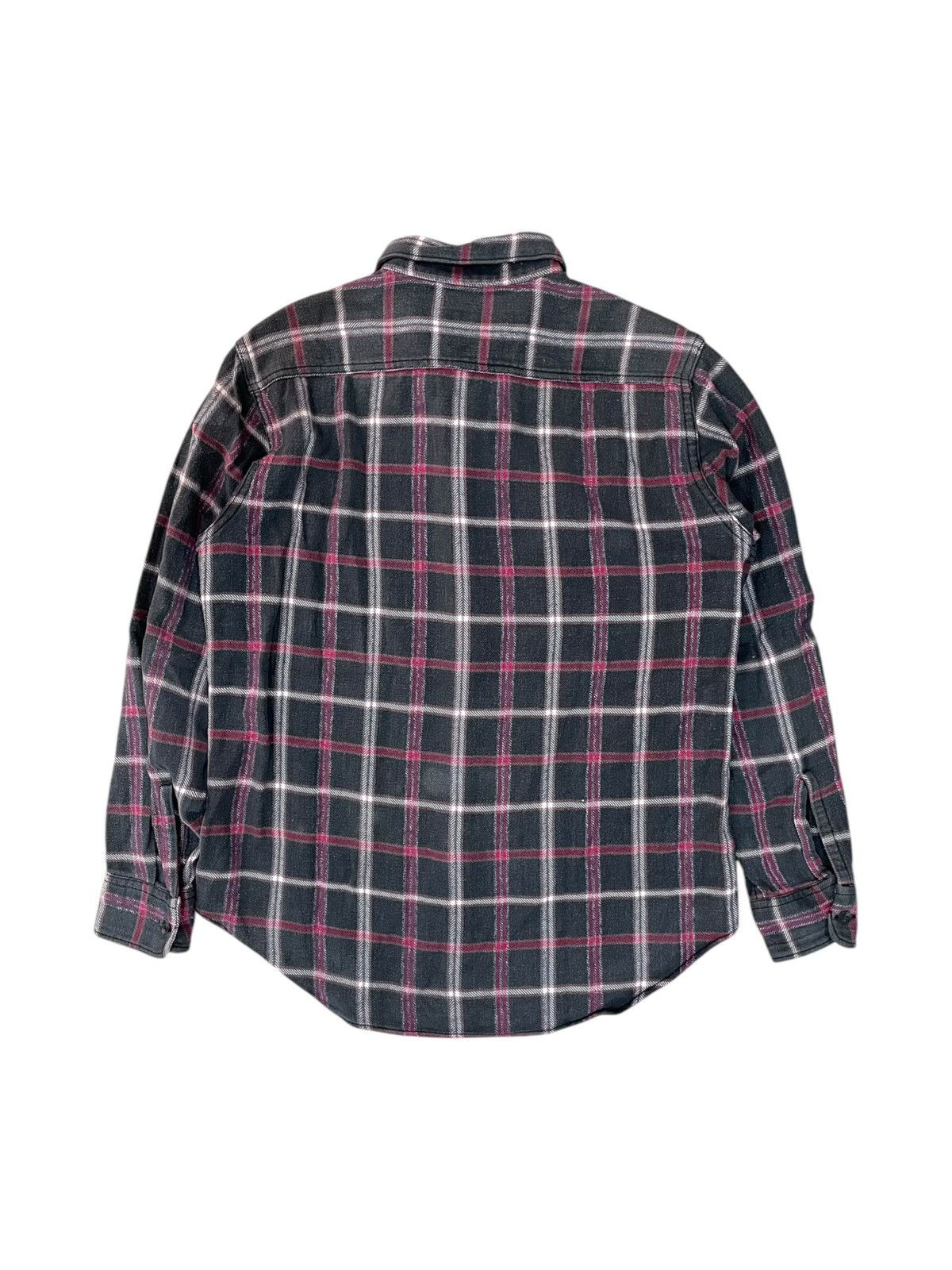 45rpm 45rpm Checkered Button Up Flannel Long Shirt Size US L / EU 52-54 / 3 - 2 Thumbnail