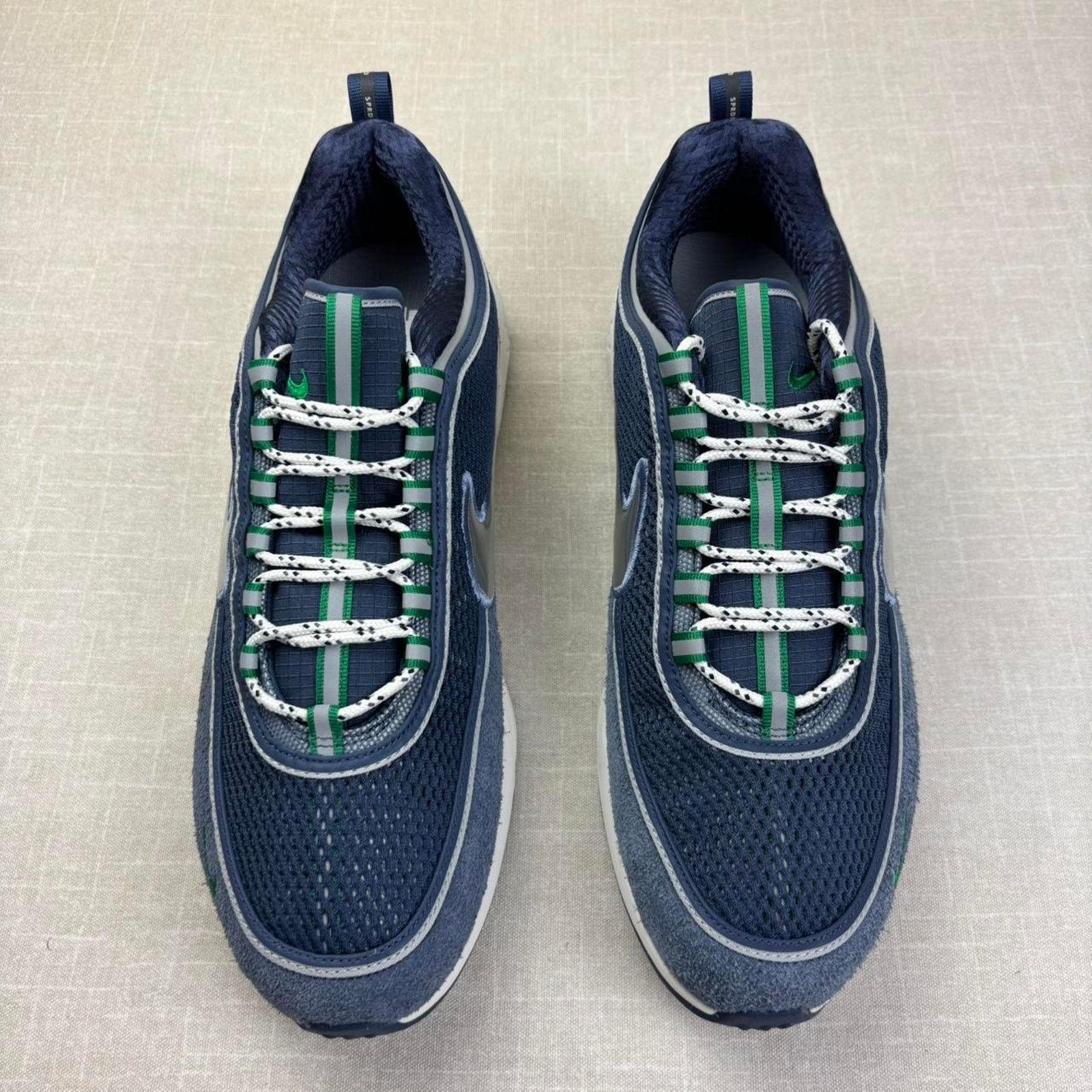 Nike 🐬 2024 Undefeated x Nike Air Zoom Spiridon “Thunder Blue” Size US 13 / EU 46 - 3 Thumbnail