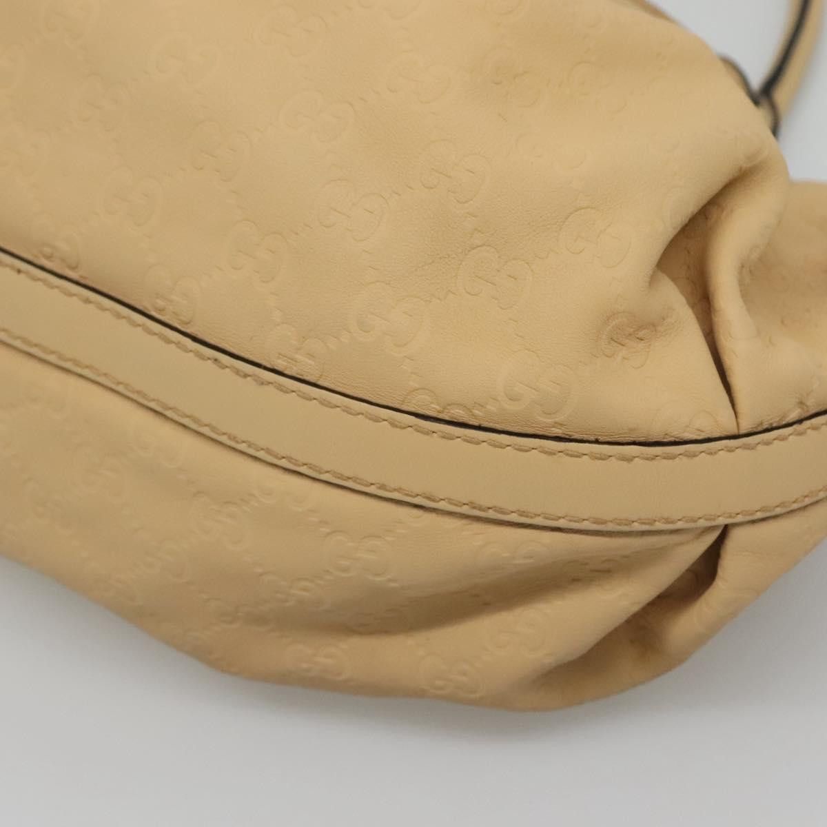 Gucci GUCCI GG Canvas Guccissima Tote Bag Leather Beige Gold Size ONE SIZE - 12 Thumbnail
