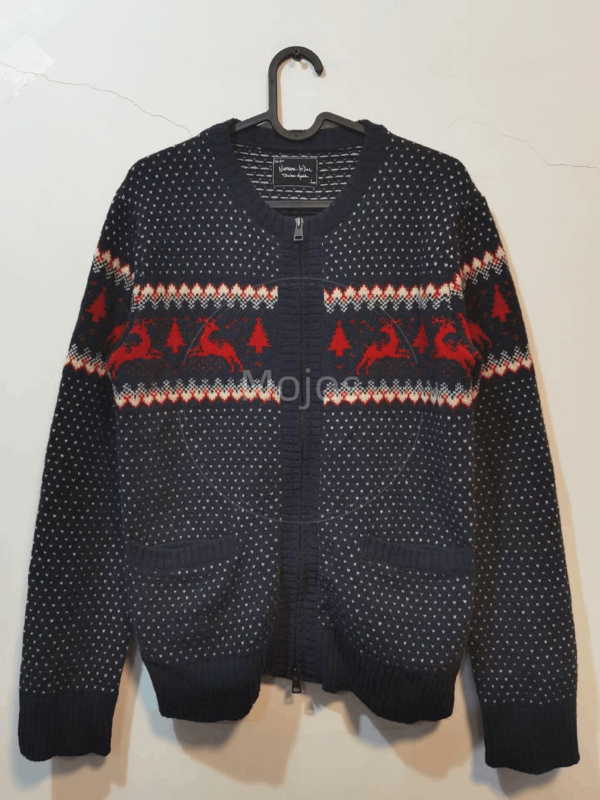 Number (N)ine S 2 Number Nine 08AW My Own Private Idaho Zip-up Knitwear-2 Size US M / EU 48-50 / 2 - 1 Thumbnail