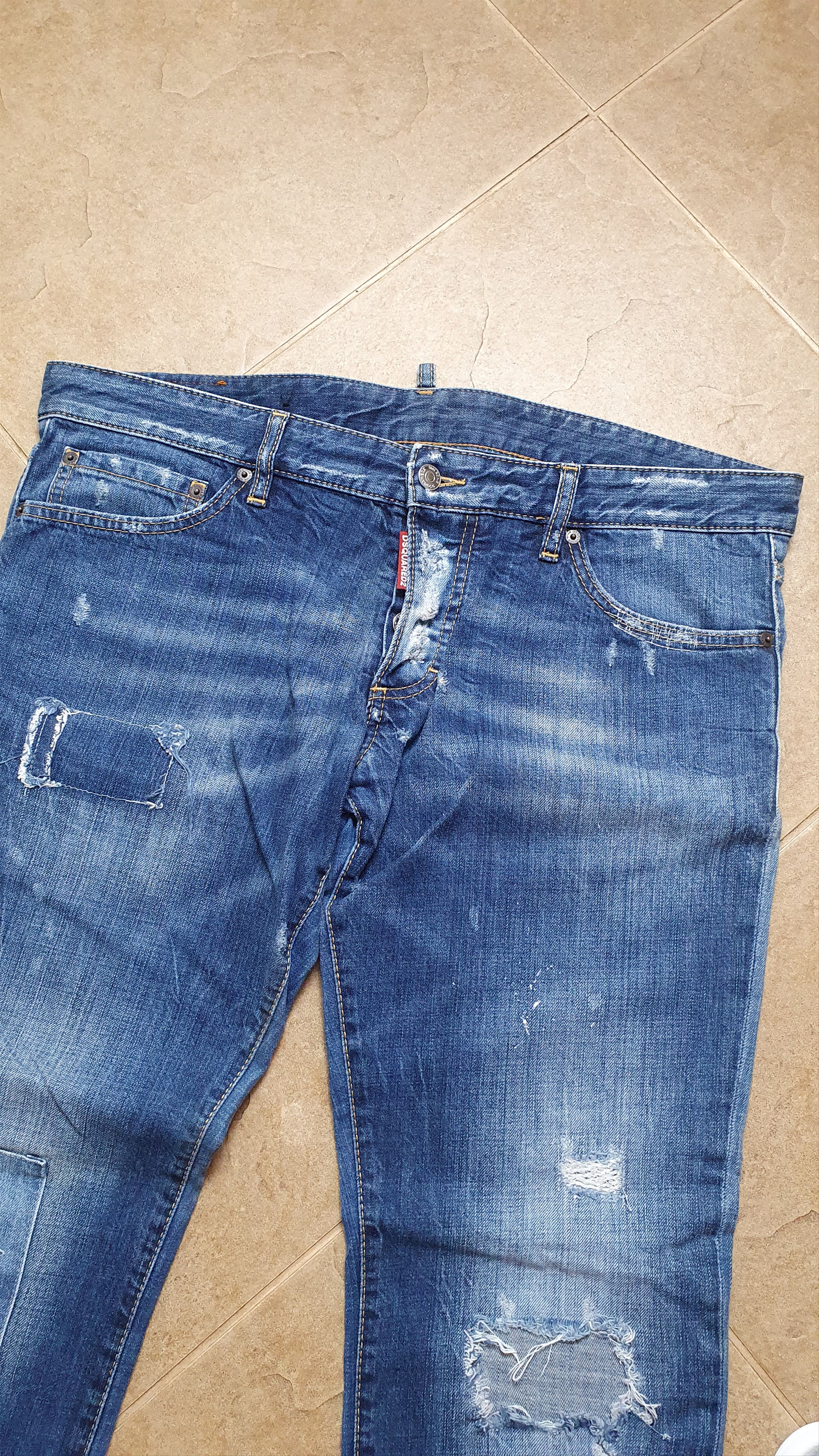Dsquared2 Vintage men's Denim Dsquared2 Caten Brothers Rare Jeans Size US 36 / EU 52 - 4 Thumbnail