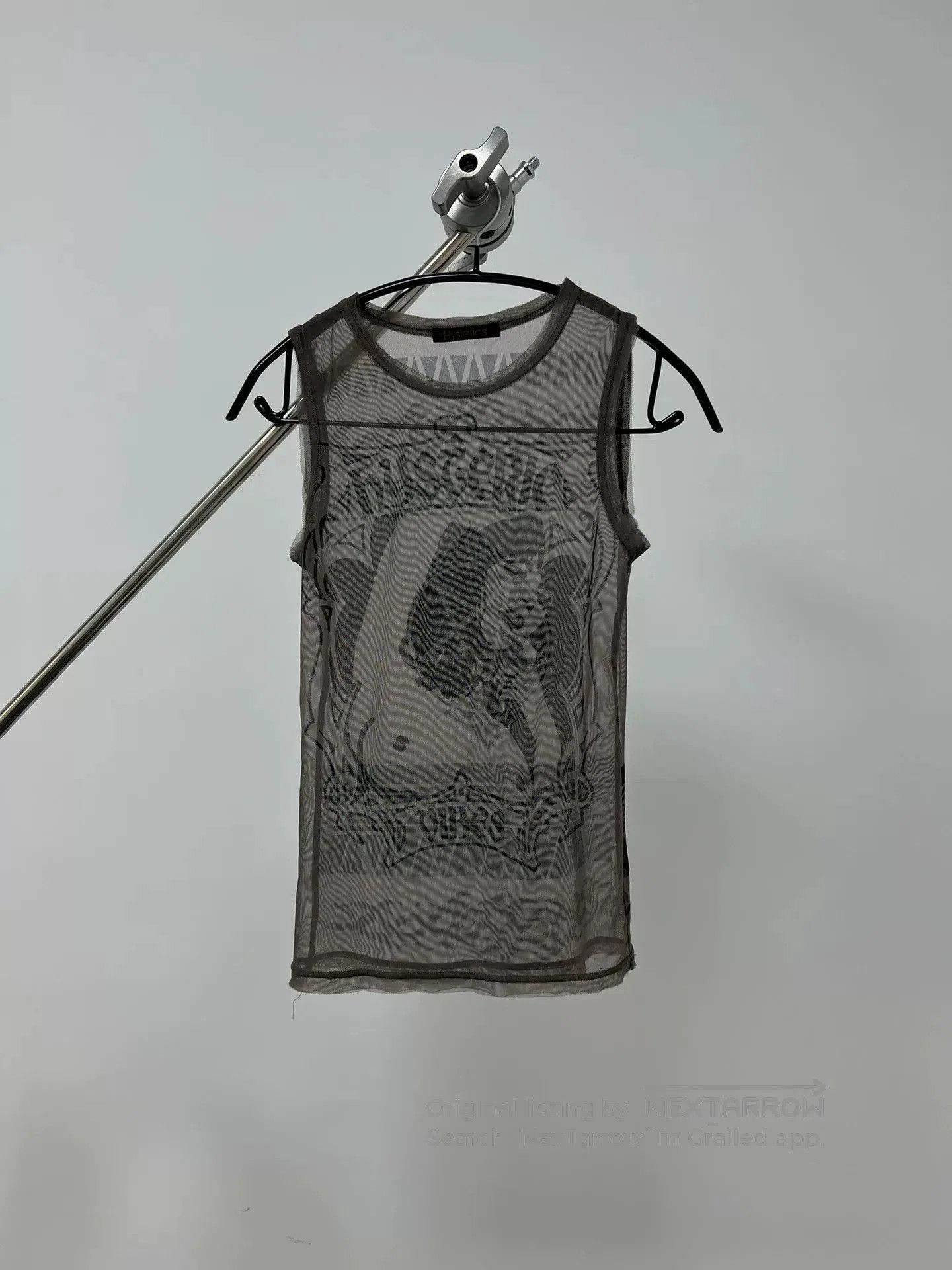 Hysteric Glamour Hysterics Printed Sheer Women’s Short Sleeve Tee. Size S / US 4 / IT 40 - 1 Thumbnail
