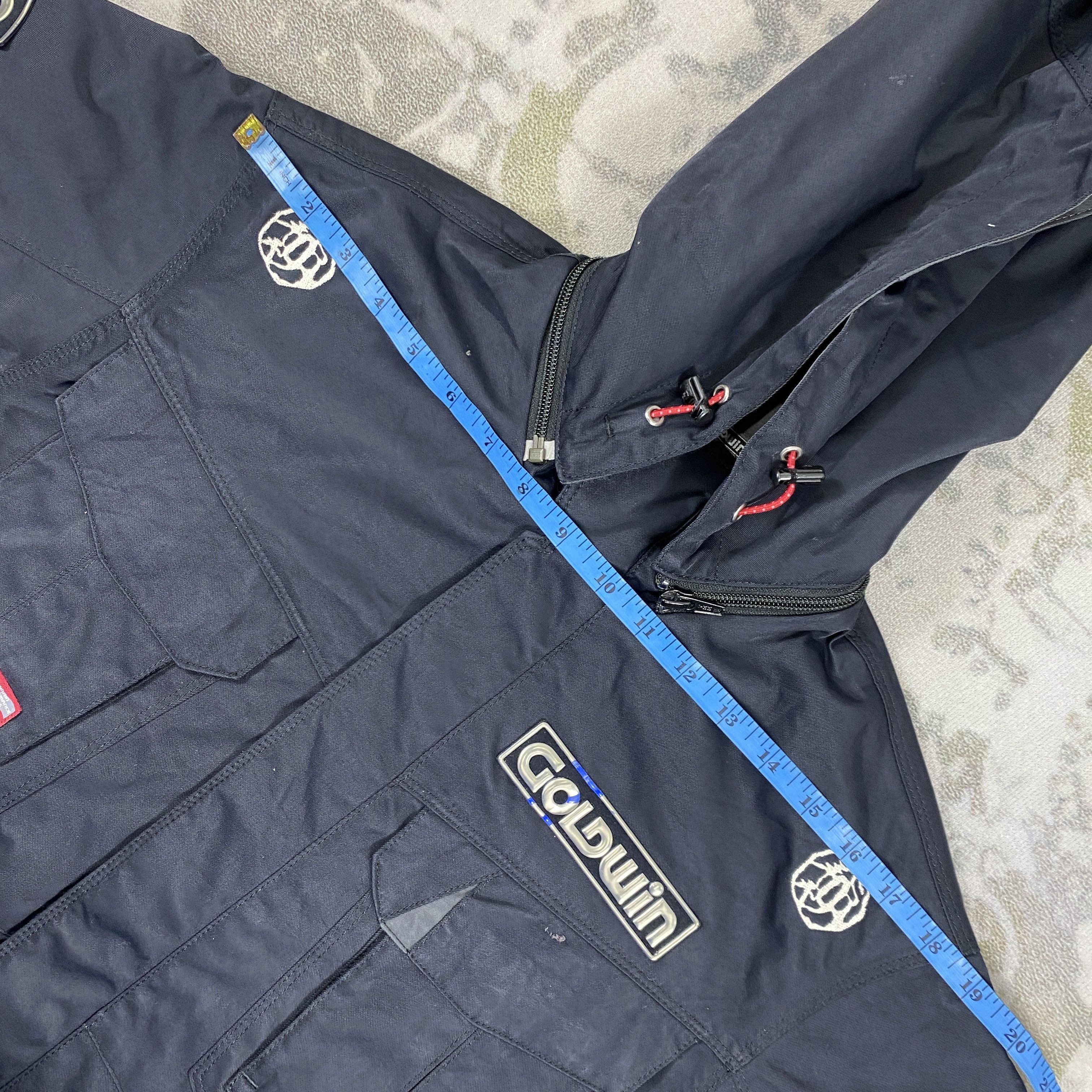 Japanese Brand Vintage Goldwin Ski Team Medium Puffer Jacket- J370 Size US M / EU 48-50 / 2 - 5 Thumbnail