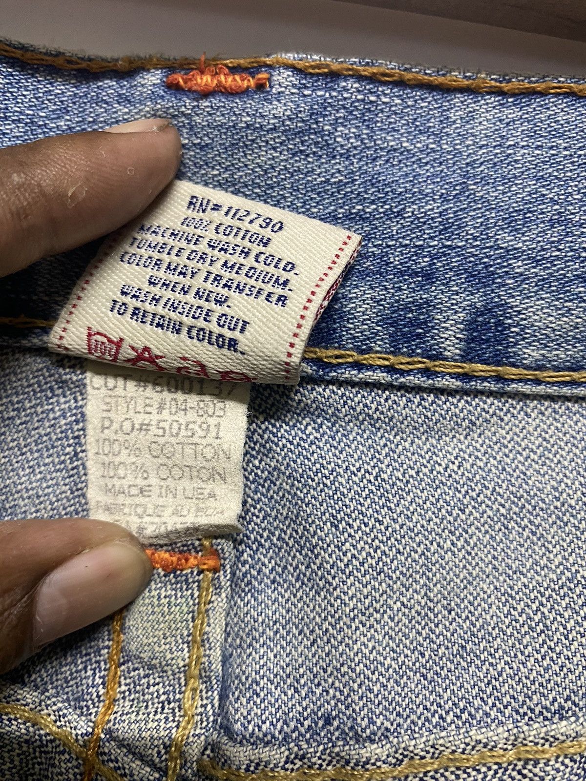 True Religion True Religion Distressed Denim Jeans Bootcut Pant Sec. Joey Size US 32 / EU 48 - 13 Thumbnail
