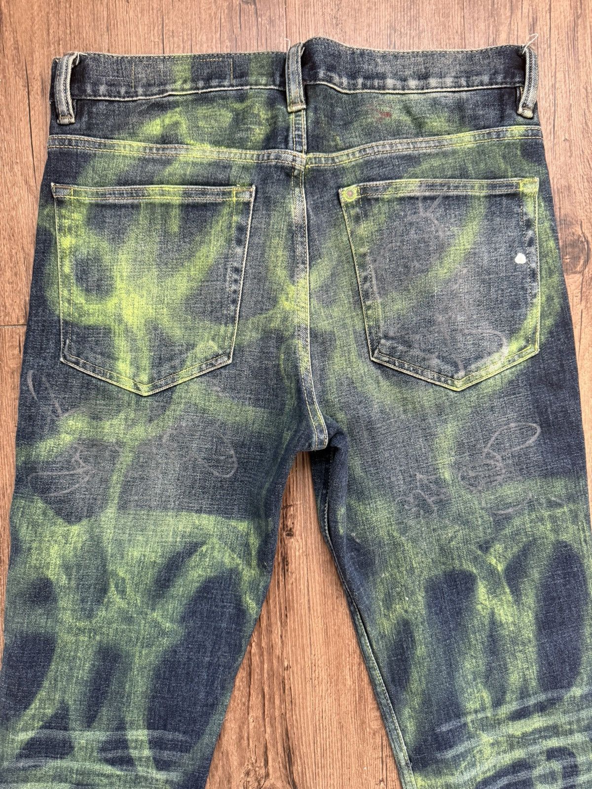 Skoloct Skoloct graffiti painted jeans Size US 32 / EU 48 - 5 Thumbnail