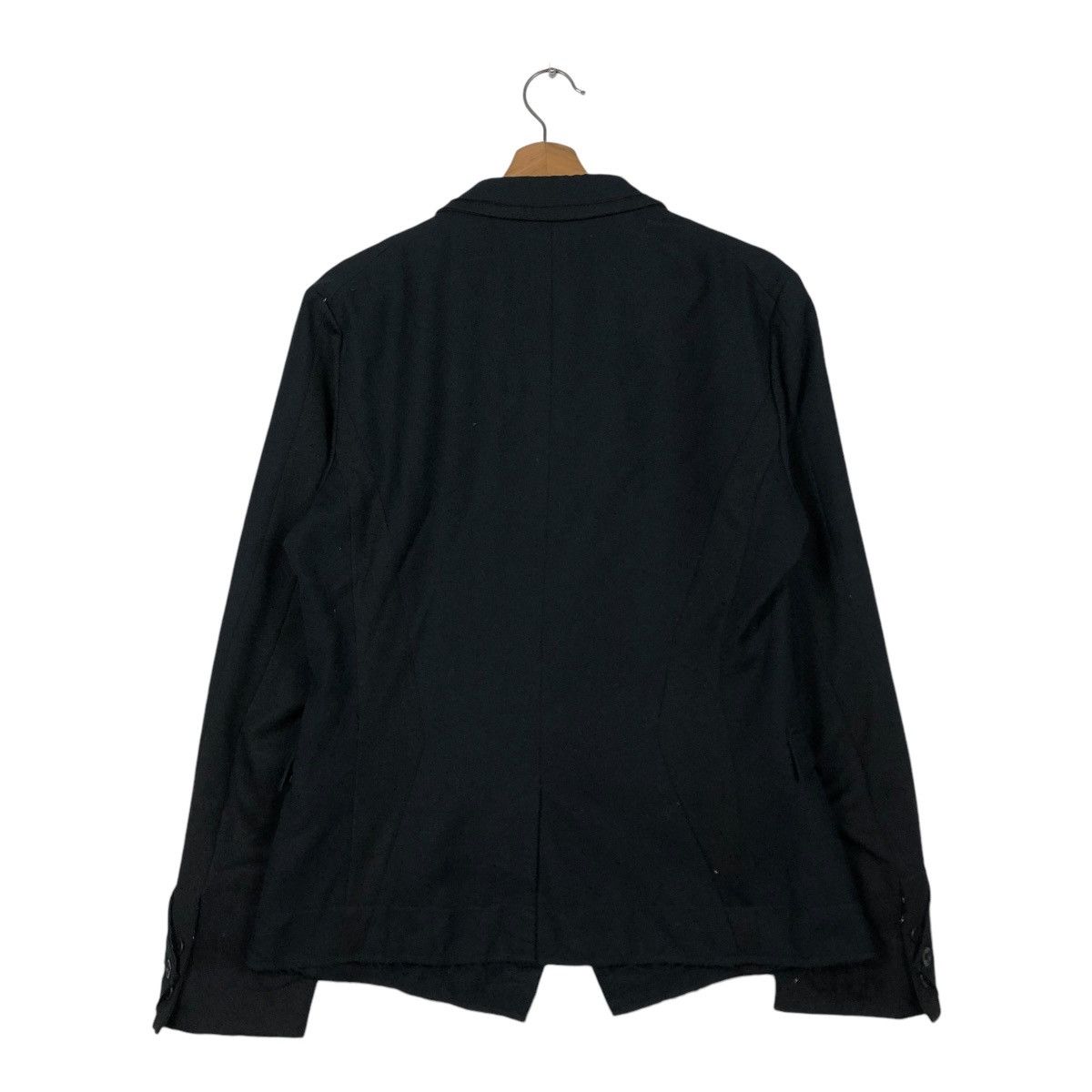 Japanese Brand 🔥ICONIC RICH BLACK CROPPED BIKER JACKET PPFM BONDAGE DESIGN Size US L / EU 52-54 / 3 - 10 Thumbnail