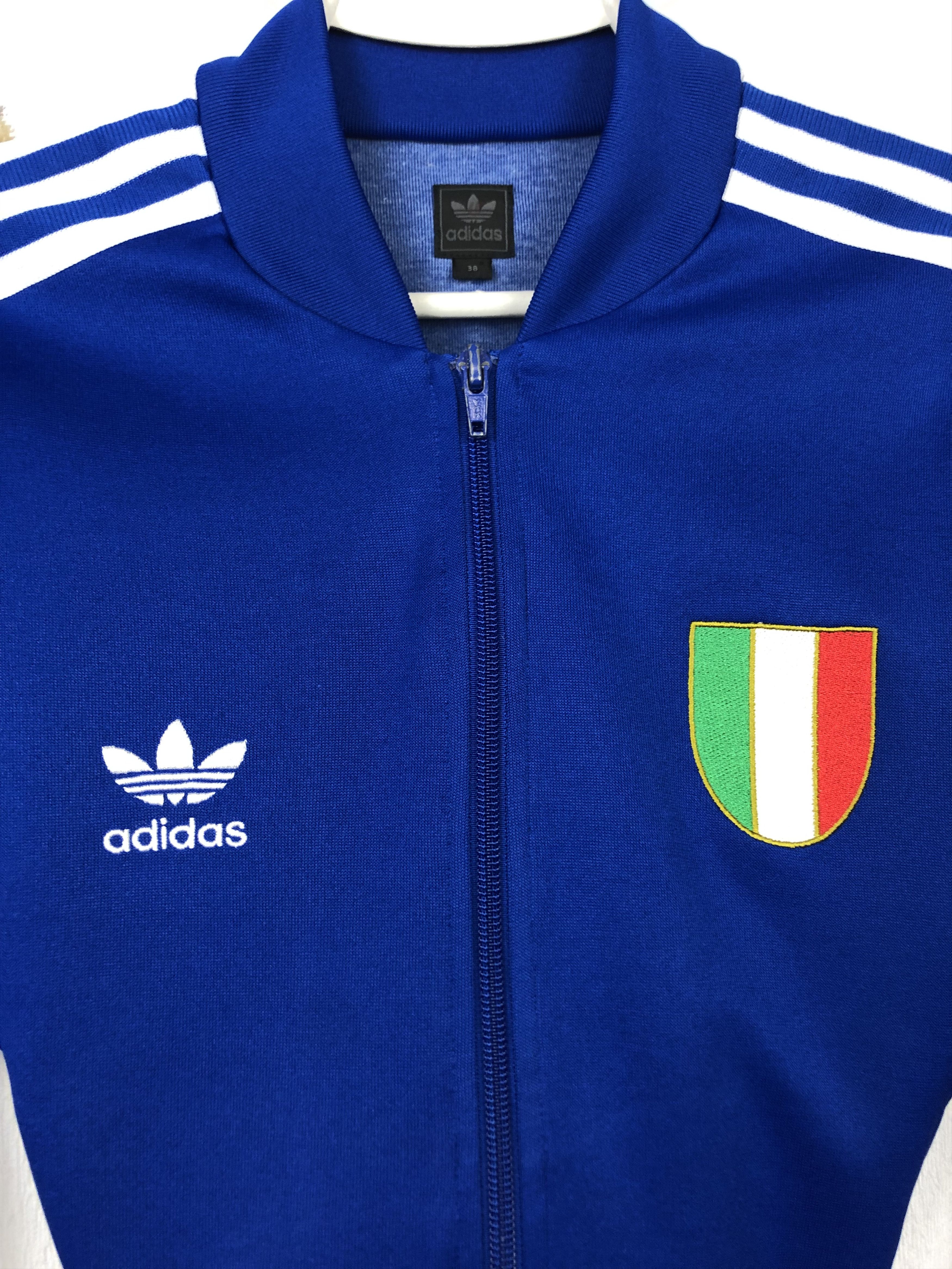 Adidas Vintage Adidas Originals Italy Woman Jacket Football Track Size M / US 6-8 / IT 42-44 - 3 Thumbnail