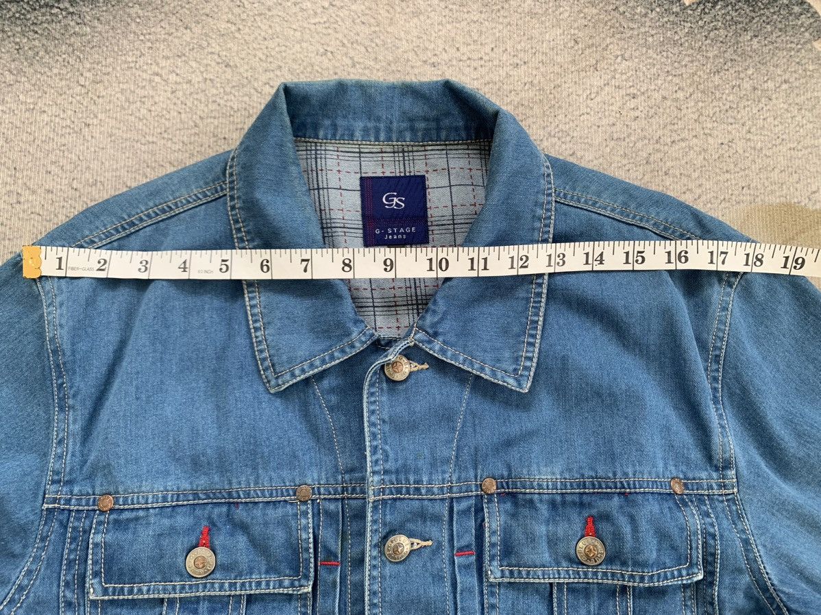 Japanese Brand GS G-Stage Jeans Pleated Centre Style Jacket Size US M / EU 48-50 / 2 - 12 Thumbnail
