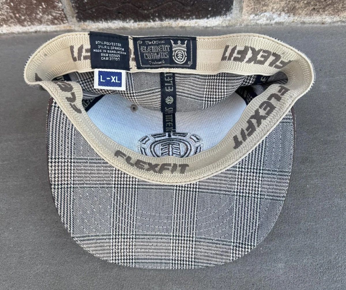 Element Vintage Element Crowns Houndstooth Flex Fit Hat (Size L-XL) Size ONE SIZE - 2 Thumbnail