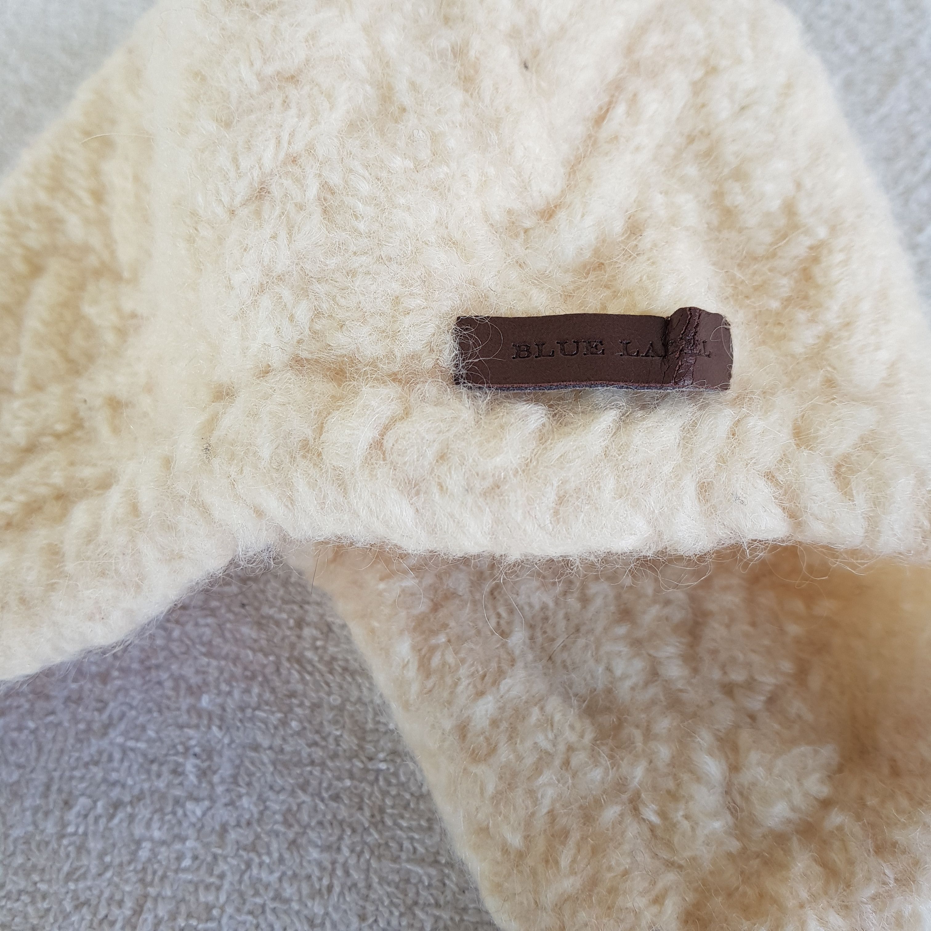 Burberry Vintage Burberry Earflap Beanie Cable Knit Snow Caps Ski Hat Size ONE SIZE - 7 Thumbnail