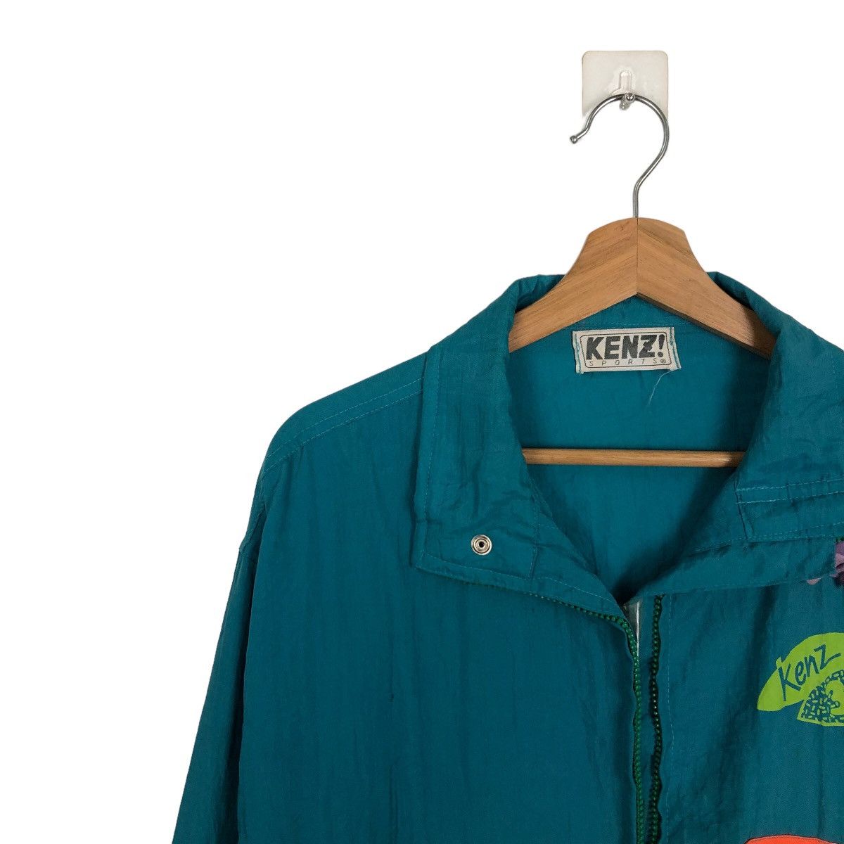 Japanese Brand VINTAGE KENZ SPORTS BOMBER JACKET RARE COLOUR STREETWEAR Size US M / EU 48-50 / 2 - 6 Thumbnail