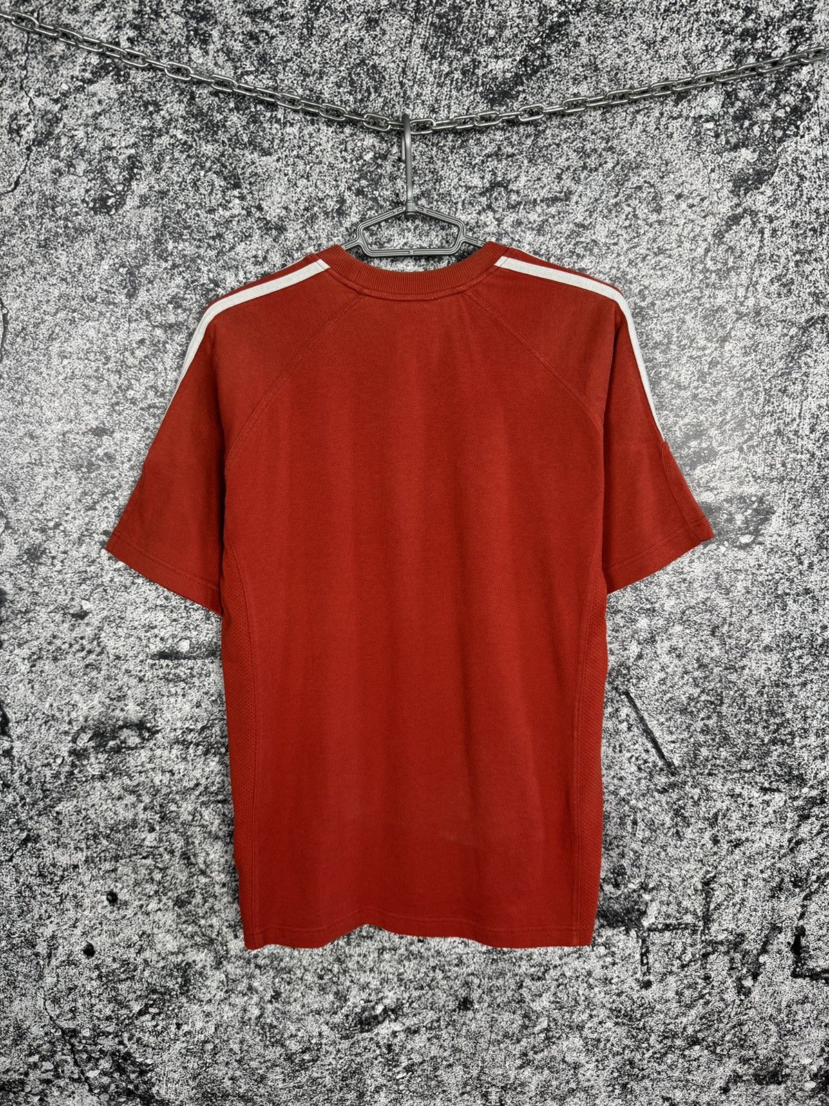 Adidas Men’s Adidas Vintage T-Shirt Big Logo Streetwear Size 38/40 Size US M / EU 48-50 / 2 - 10 Thumbnail