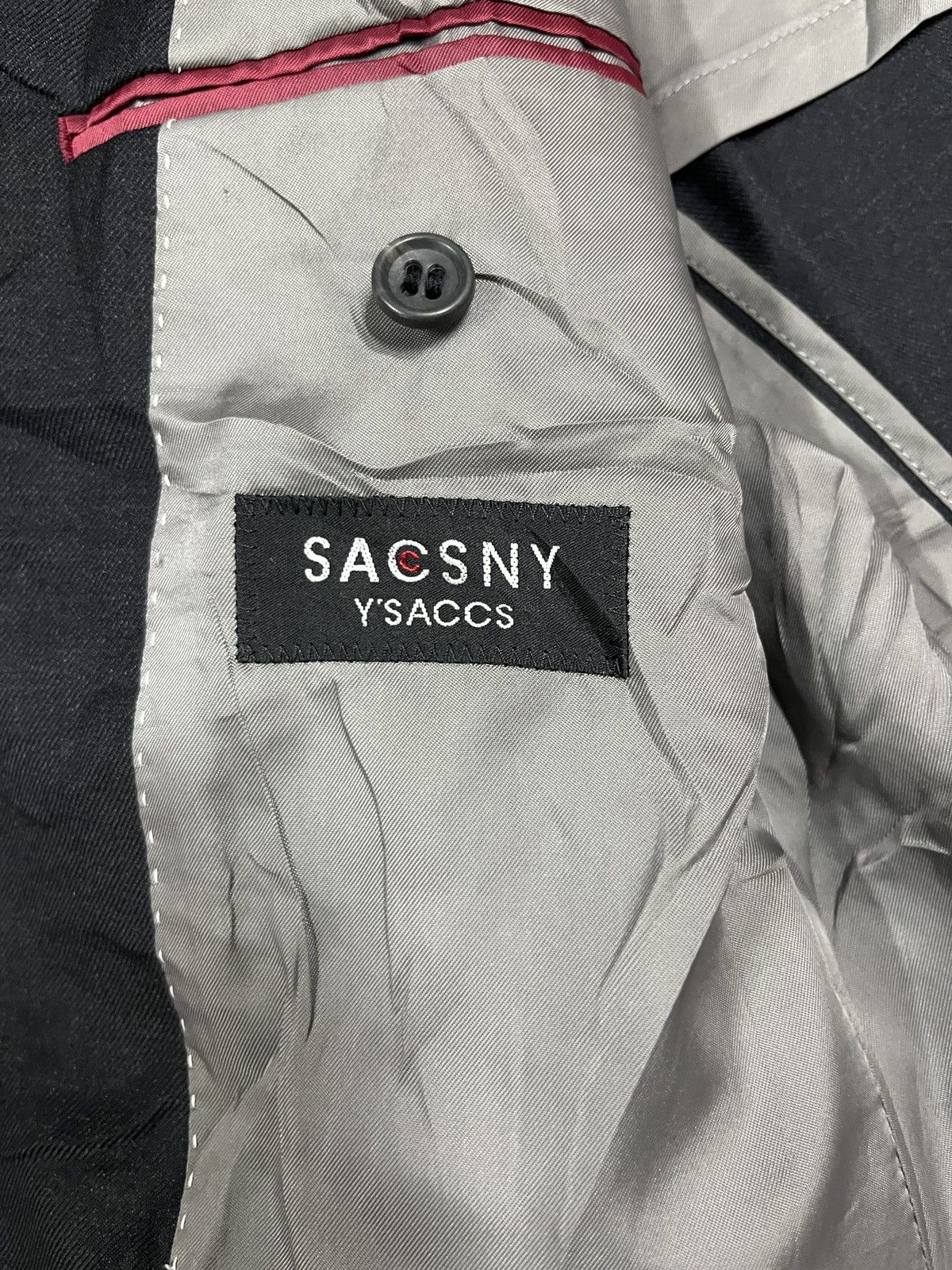 Yohji Yamamoto Sacsny y’saccs by yohji yamamoto blazer Size 38R - 9 Thumbnail