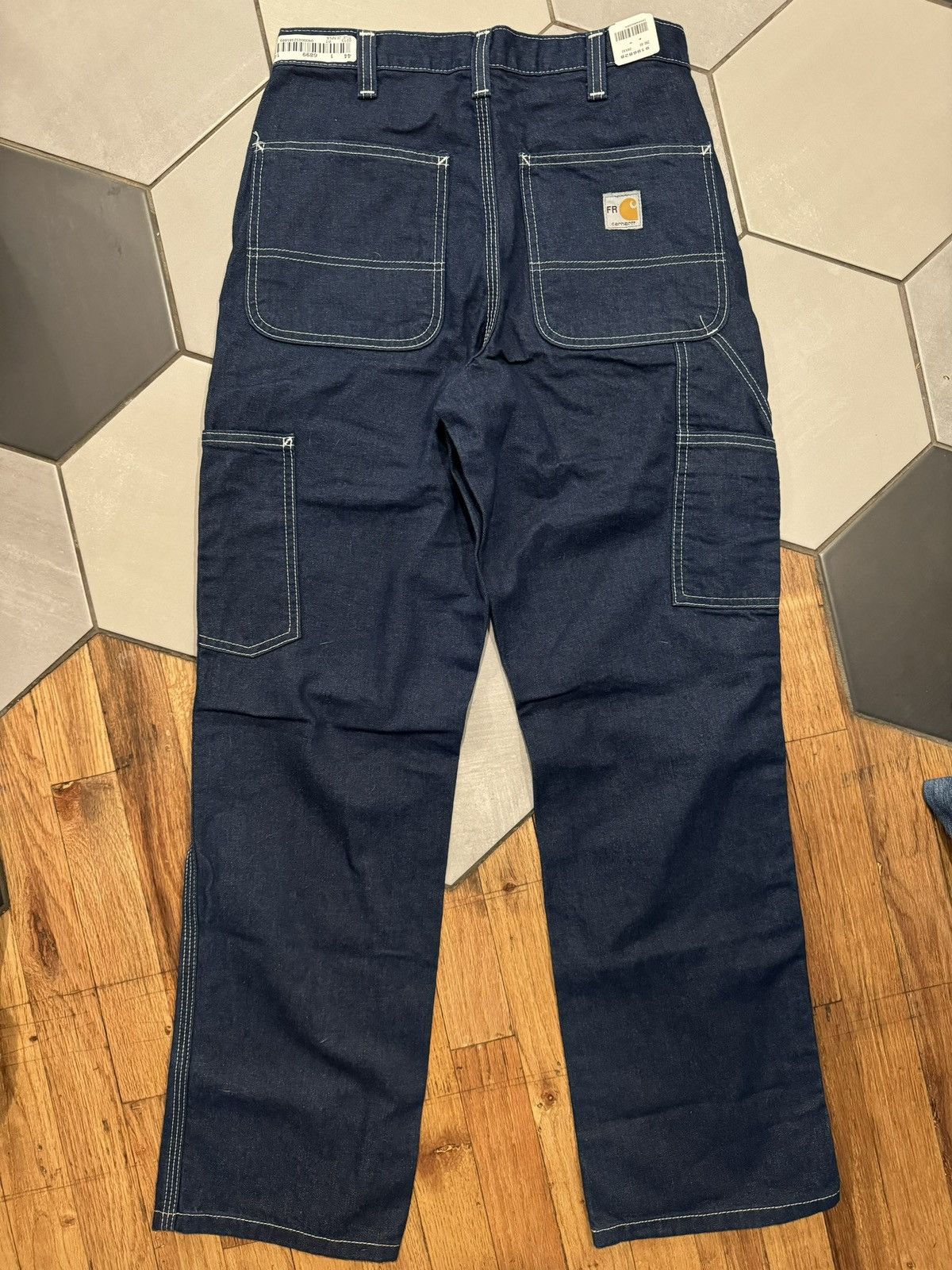 Carhartt Carhartt Flame Resistant Signature Denim 2112 Cat 2 28x30 Size US 28 / EU 44 - 4 Thumbnail