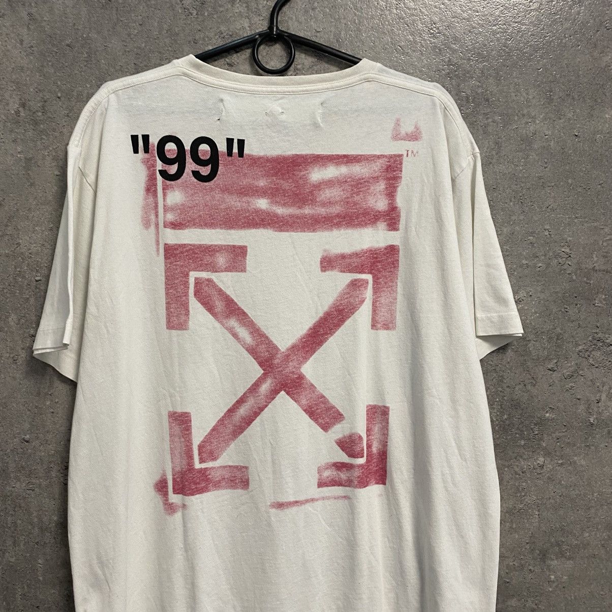 Off-White Off-White T Shirt Big Logo Size US L / EU 52-54 / 3 - 2 Thumbnail