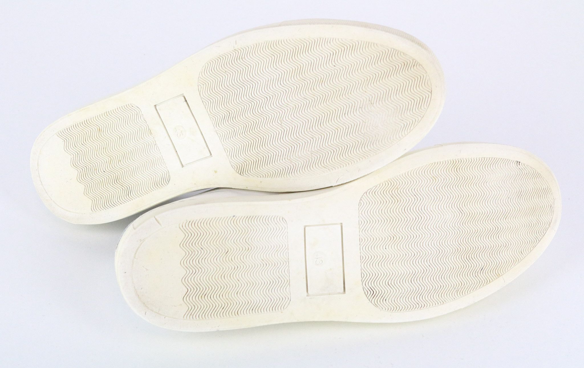 Suitsupply EU43 White Leather Laced Sneakers 73655 Size US 10 / EU 43 - 6 Thumbnail