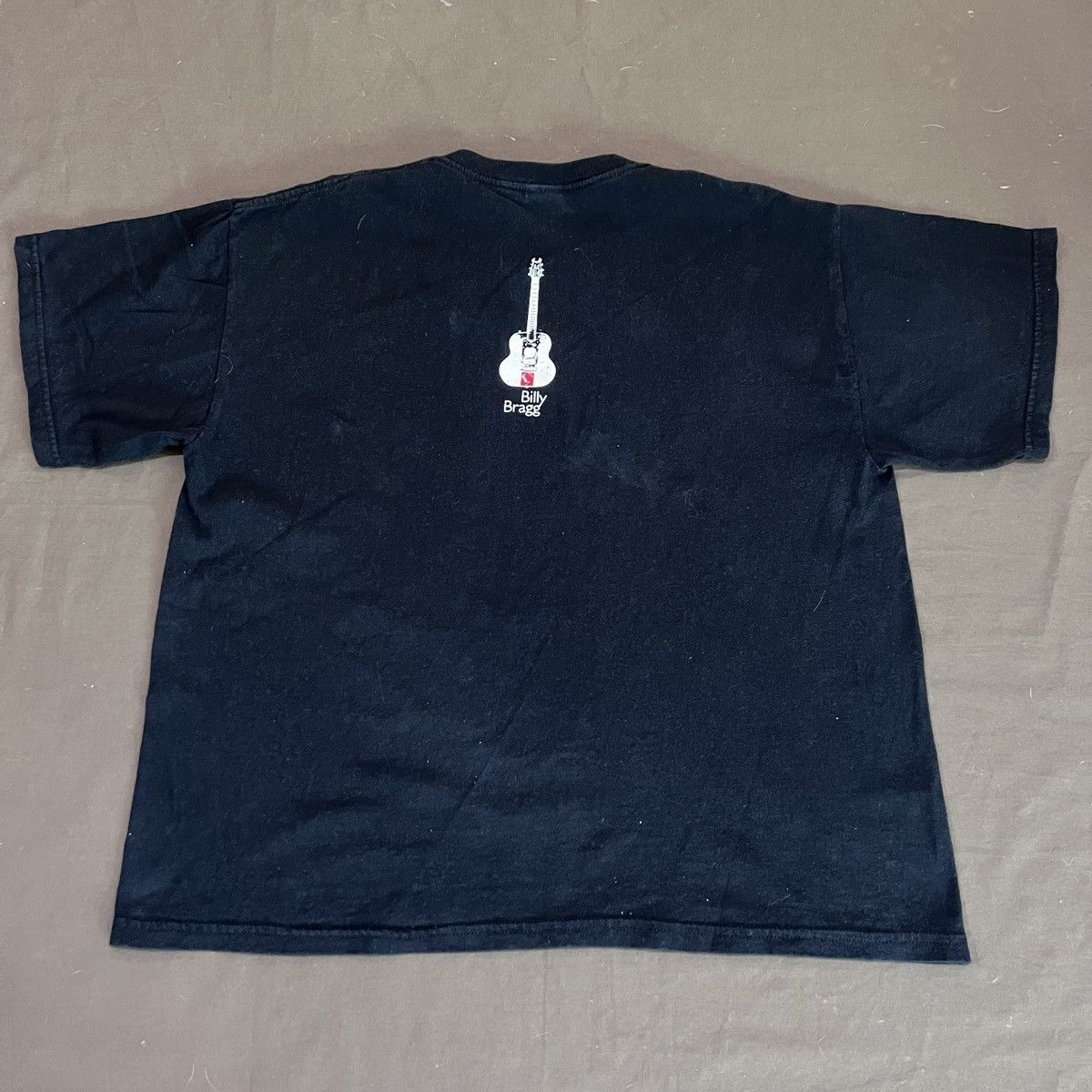 Band Tees Vintage Y2K Billy Bragg Promo Tee XL Folkpunk Size US XL / EU 56 / 4 - 5 Thumbnail