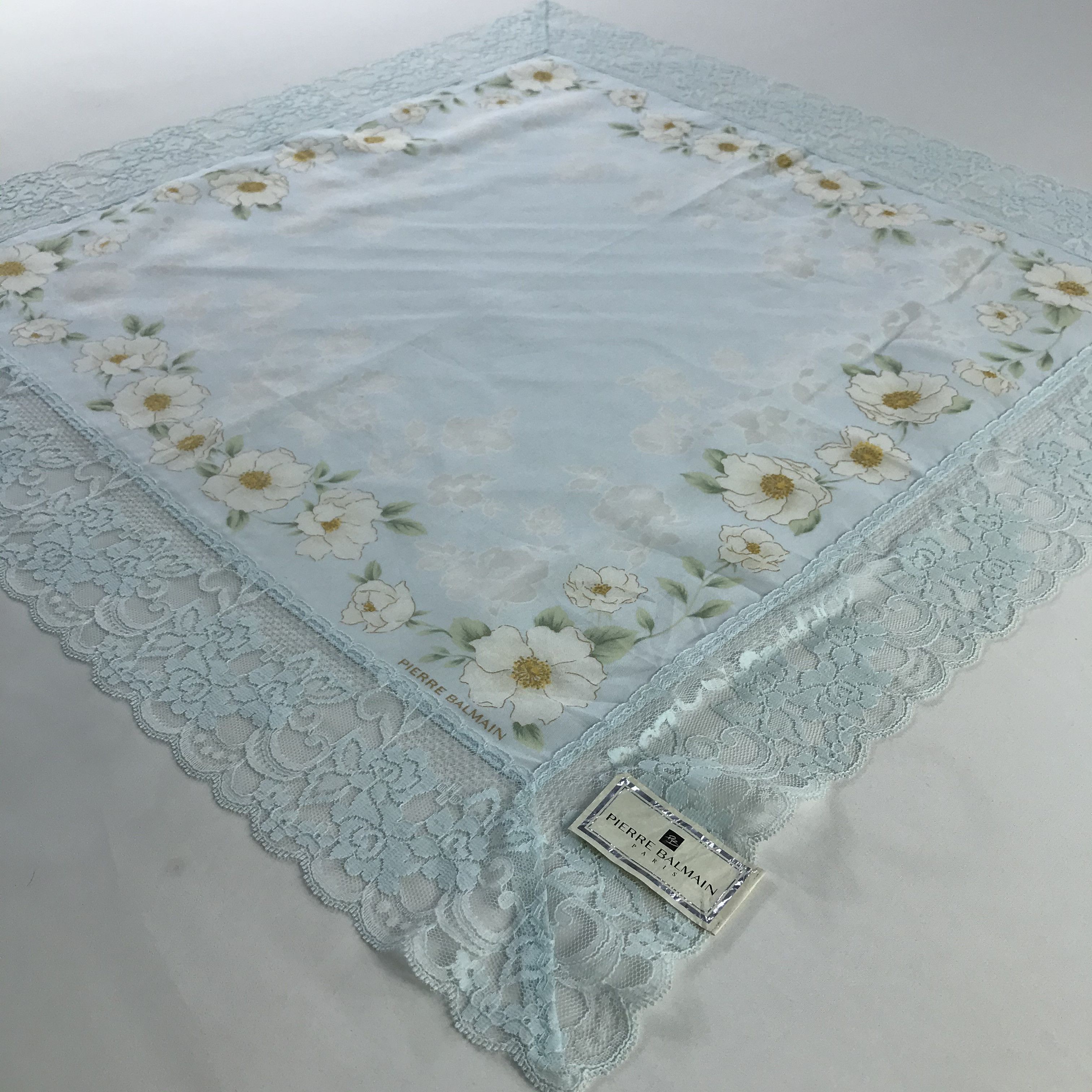 Pierre Balmain × Vintage Pierre Balmain Bandana / Handkerchief / Neckerchief - S368 Size ONE SIZE - 2 Thumbnail