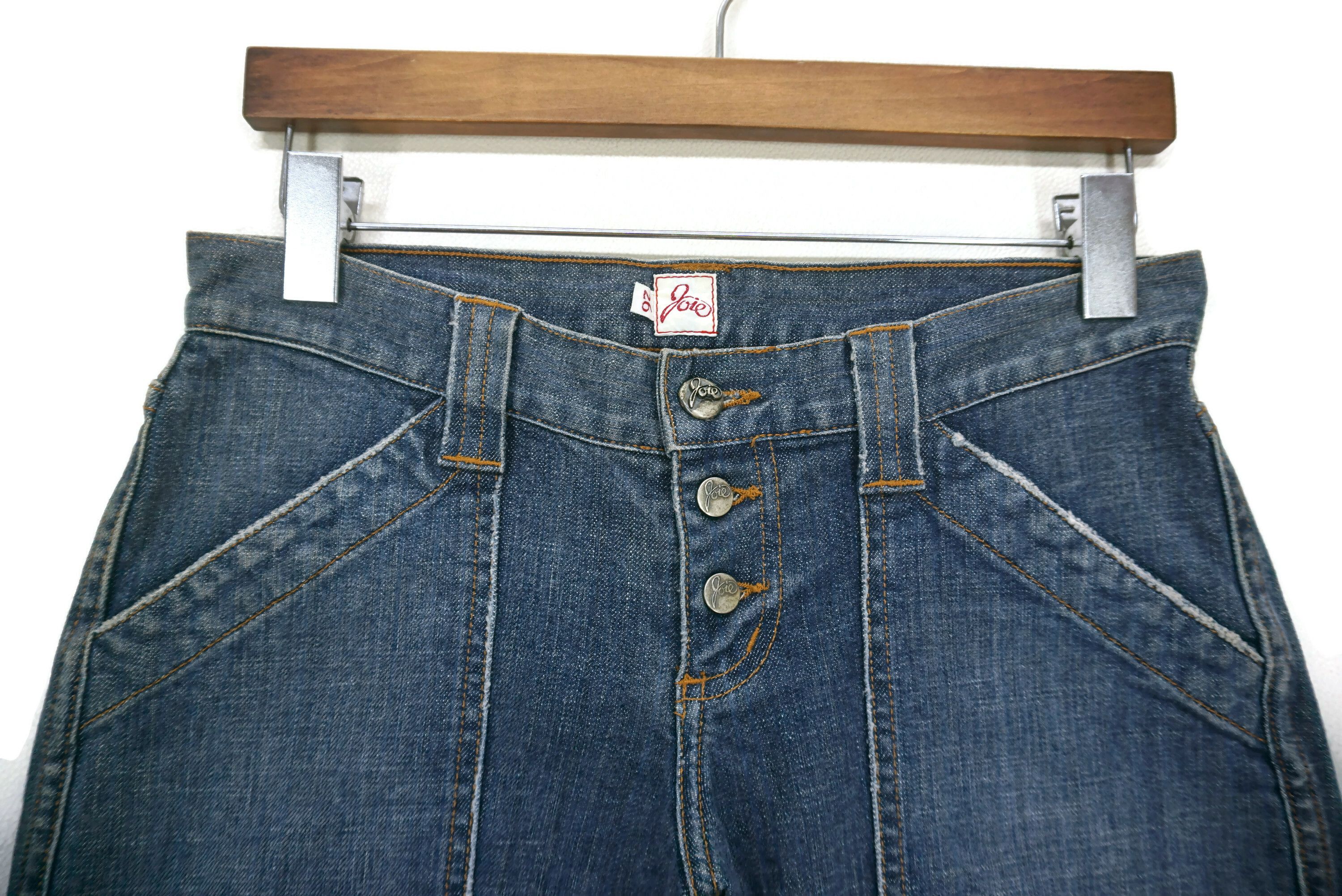 Joie Vintage JOIE Jeans fit W29xL32.5 Low-Rise Bootcut Denim USA Size 26" / US 2 / IT 38 - 3 Thumbnail
