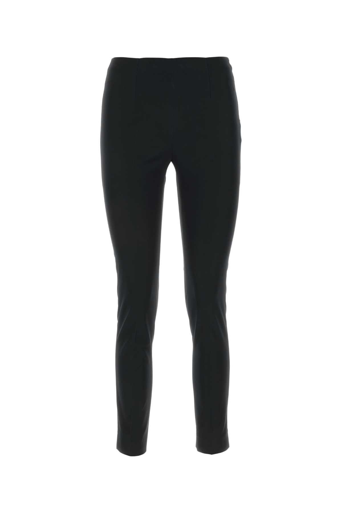 image of Pt Torino Black Stretch Viscose Pant, Women's (Size 26)