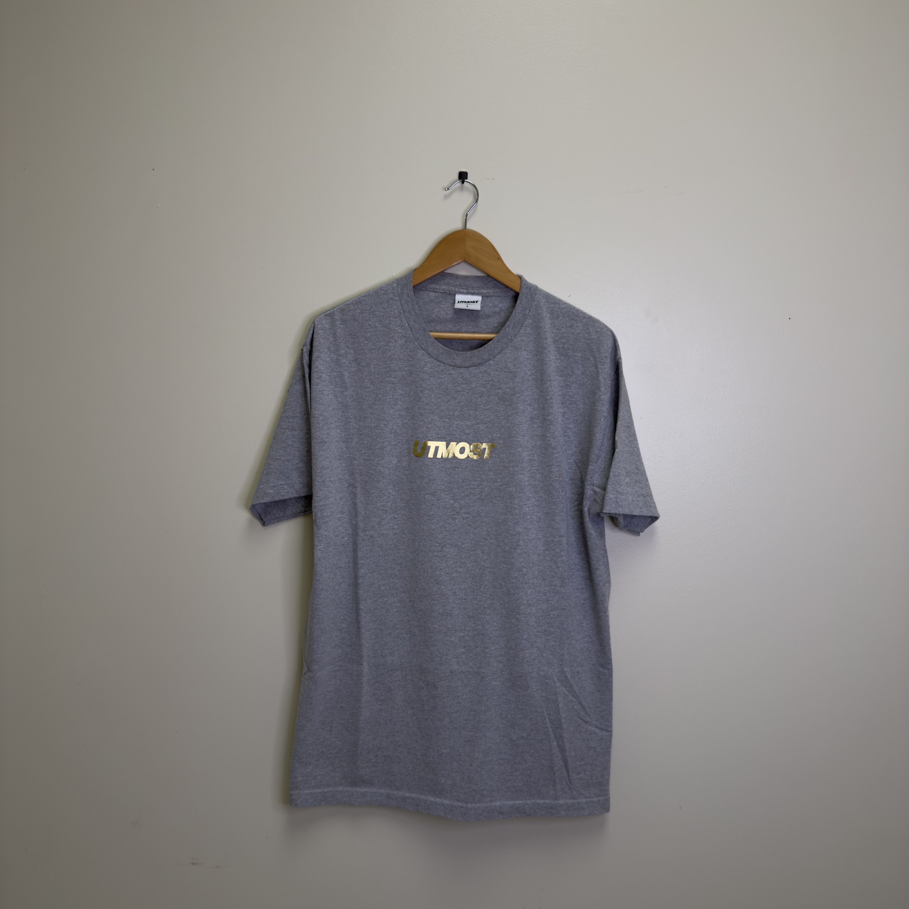 Utmost Co Utmost Co Gold Foil Logo Size US L / EU 52-54 / 3 - 1 Thumbnail