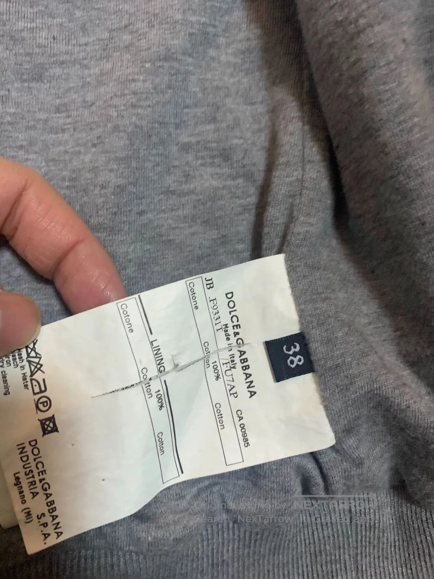 Dolce & Gabbana D&G Sweatshirt Jacket. Size XS / US 0-2 / IT 36-38 - 6 Thumbnail