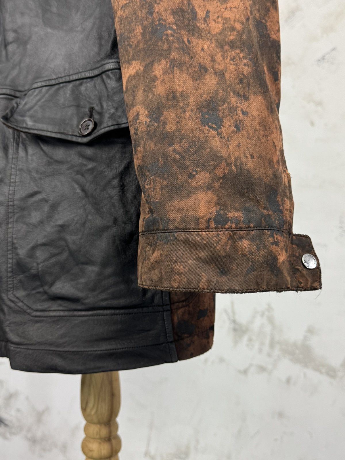 C.P. Company Vintage C.P. Company Custom Leather Jacket Size 54 XL Size US XL / EU 56 / 4 - 9 Thumbnail
