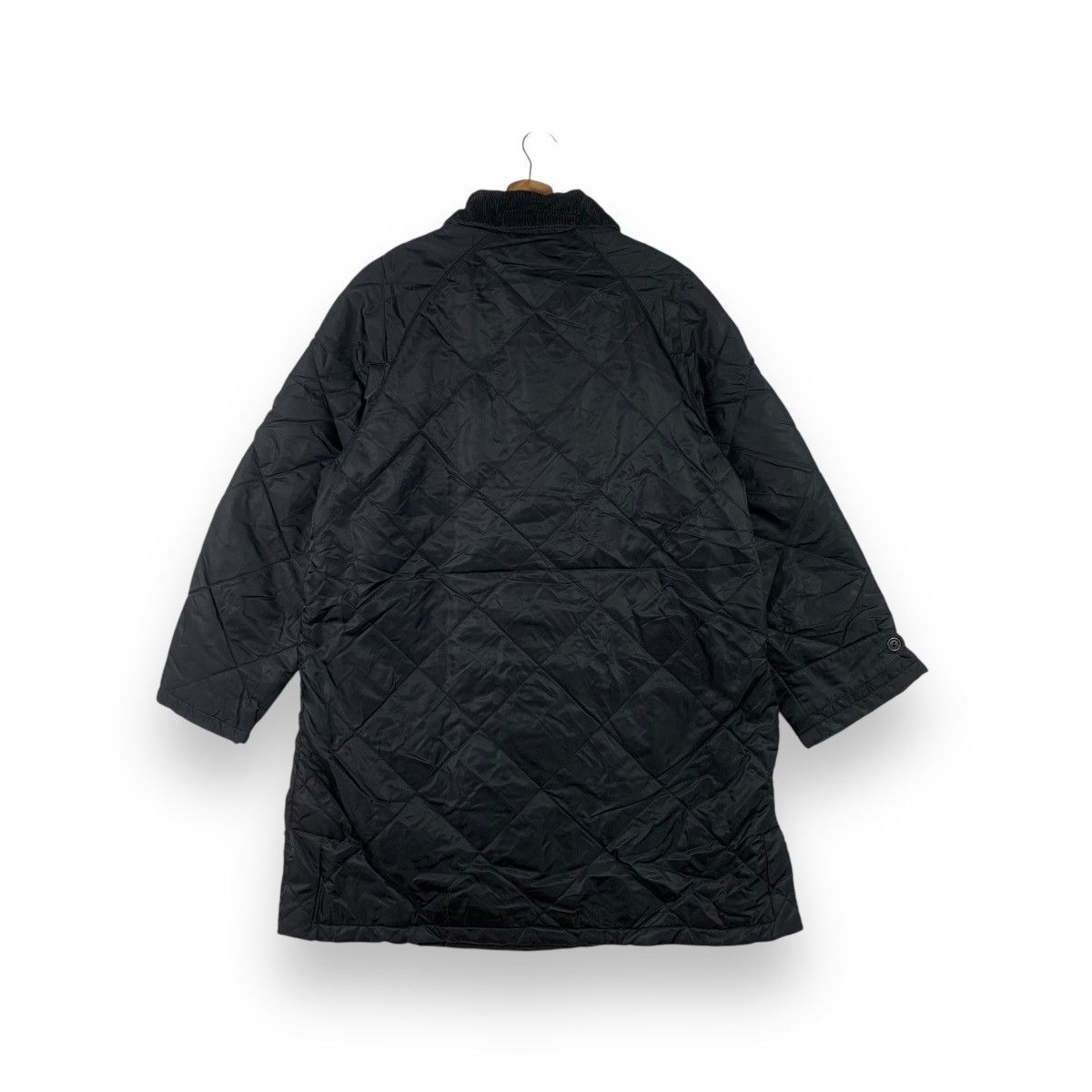 Vintage Vintage BLUE EAGLE LES COPAINS Quilted Overcoat Puffer Size XXL / US 16-18 / IT 52-54 - 4 Thumbnail