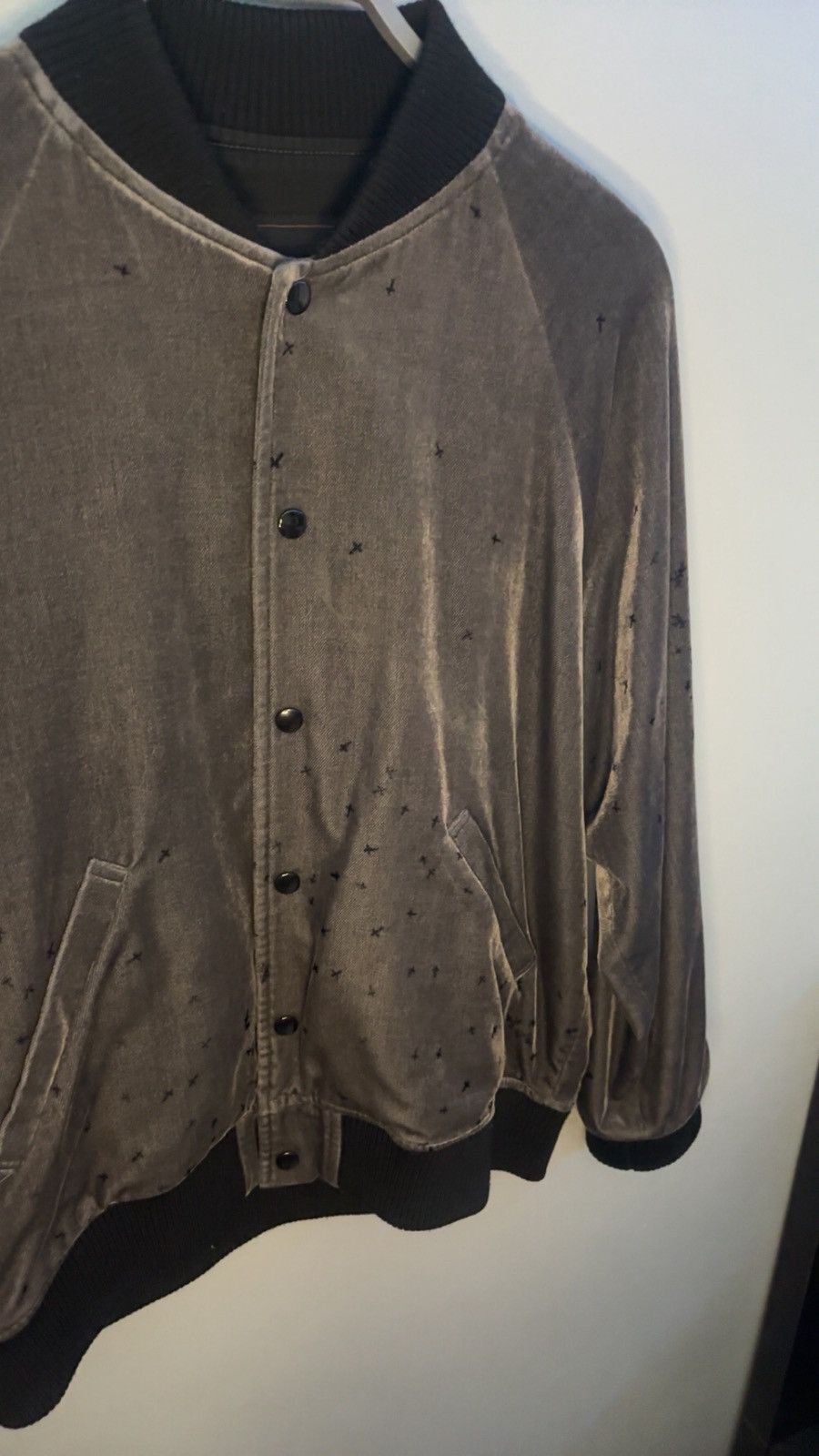 Undercover Undercover AW02 Witches Cell Division “Crosses” bomber Size US M / EU 48-50 / 2 - 3 Thumbnail