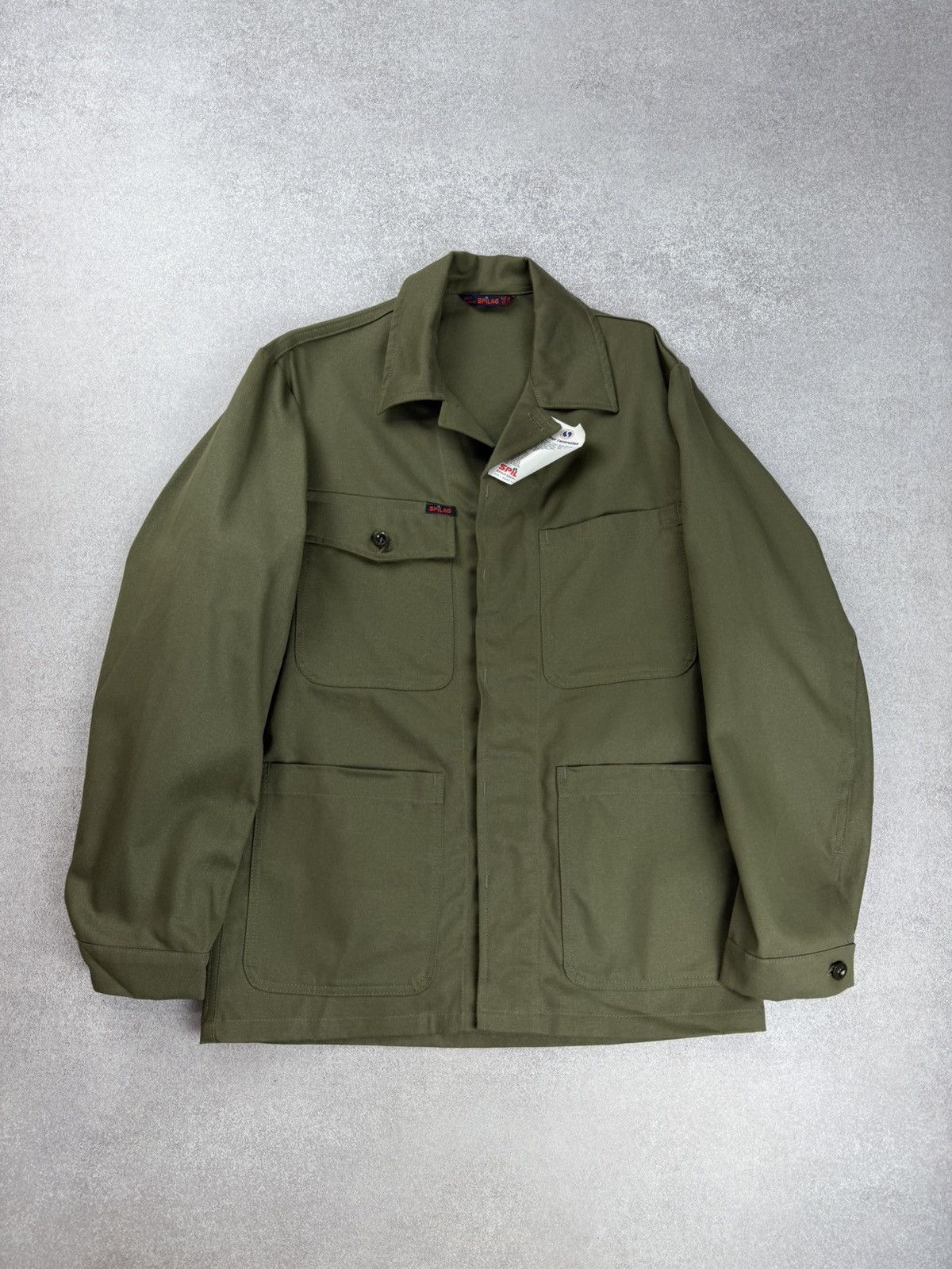 Le Laboureur Vintage Spilag French Workwear Chore Jacket Size 46 Size US S / EU 44-46 / 1 - 1 Thumbnail