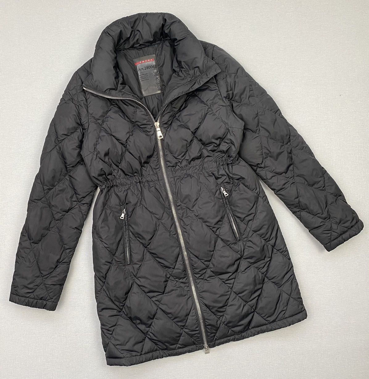 Prada Women’s PRADA Down Long Jacket size 46 Size L / US 10 / IT 46 - 1 Thumbnail