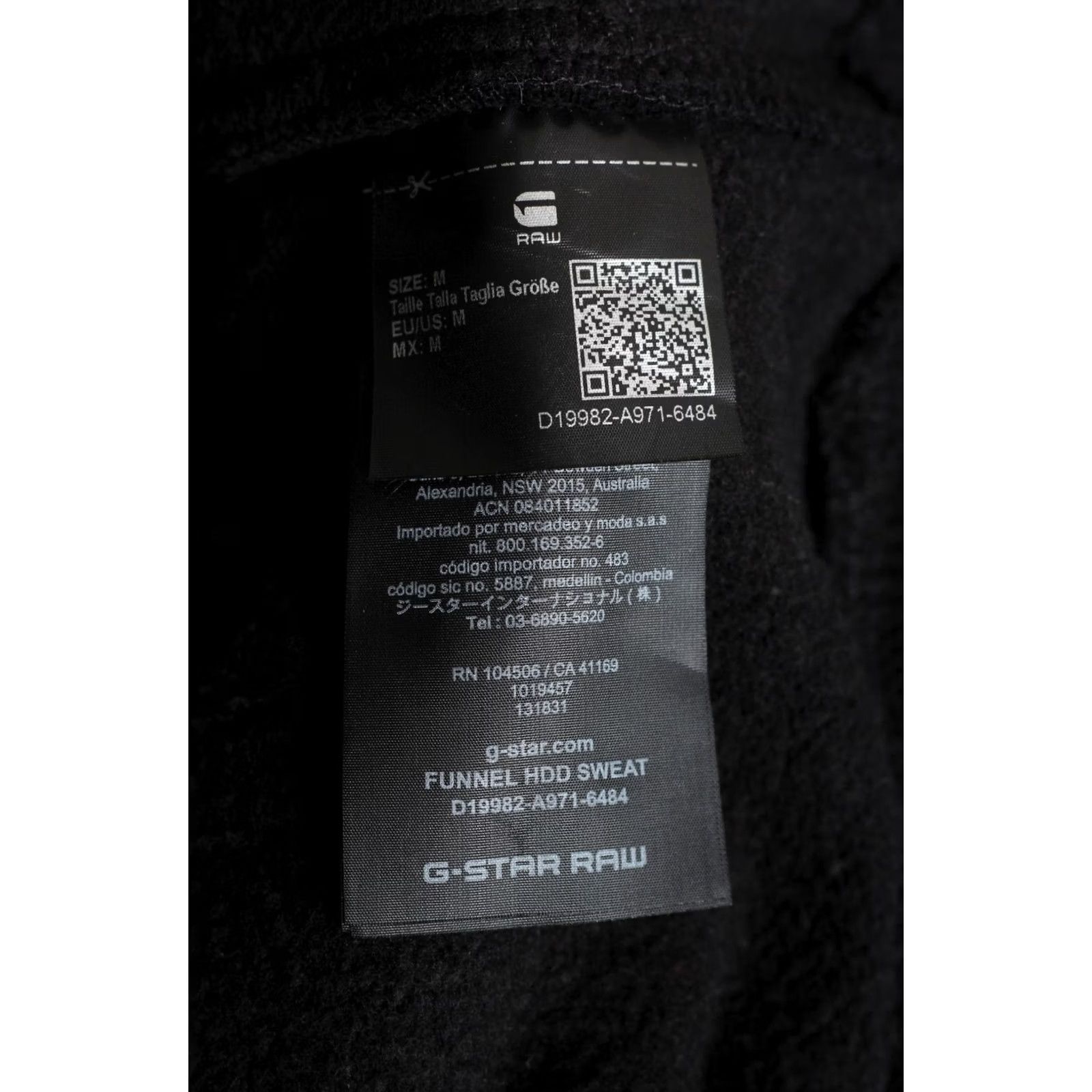 G-Star G-STAR FUNNEL HOODED SWEAT Hoodie Sweatshirt Men Size M VR1657 Size US M / EU 48-50 / 2 - 7 Thumbnail