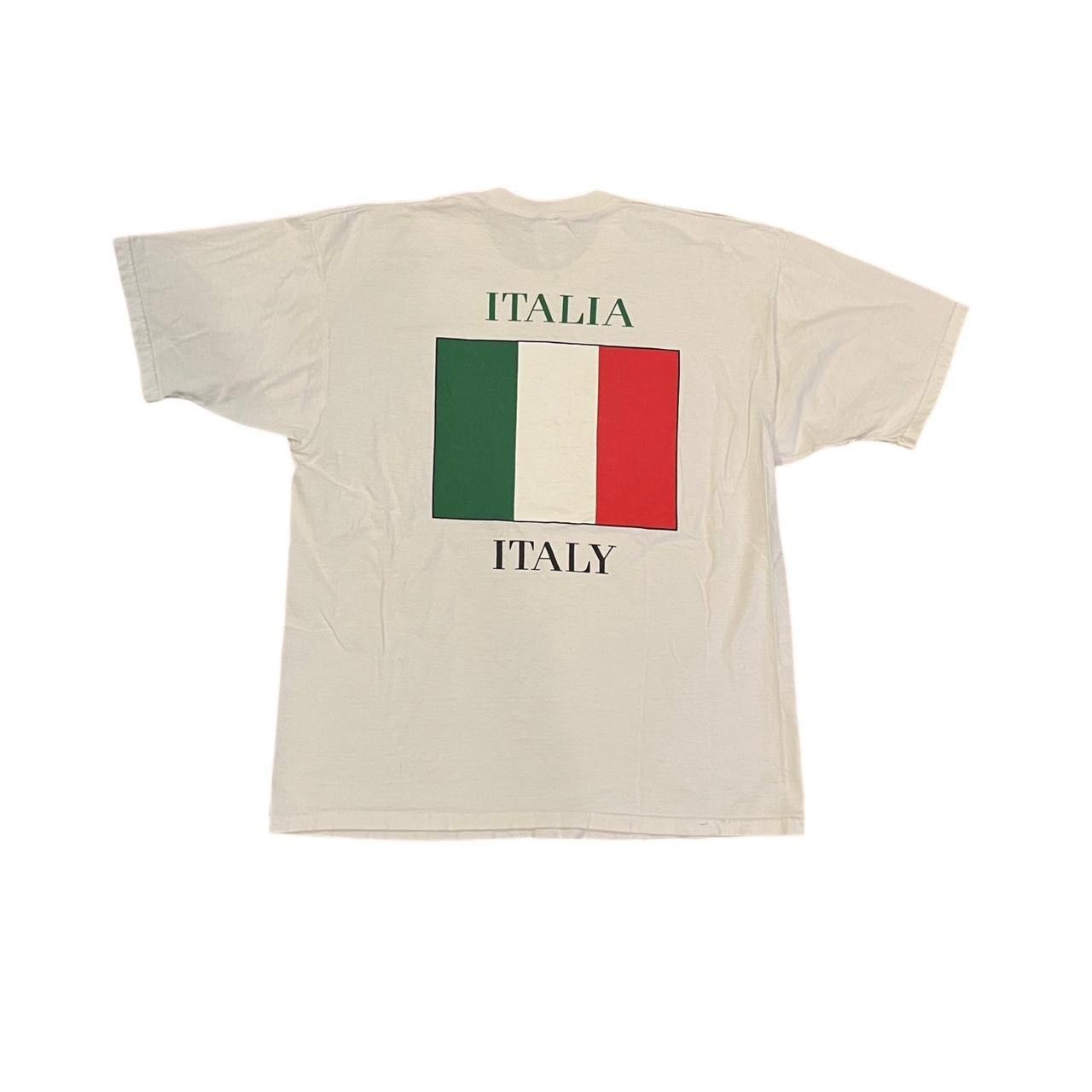 Fruit Of The Loom 90s Vintage Italia/Italy T-Shirt Size US XL / EU 56 / 4 - 1 Thumbnail