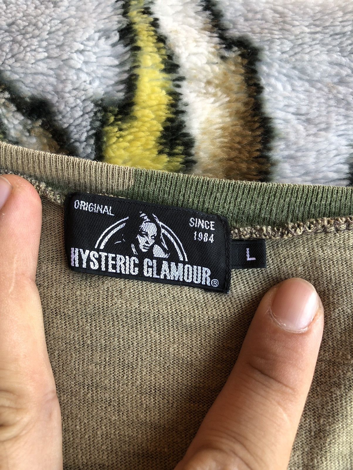 Hysteric Glamour Rare Hysteric Glamour Army Camouflage Shirt Tee Size US L / EU 52-54 / 3 - 13 Thumbnail