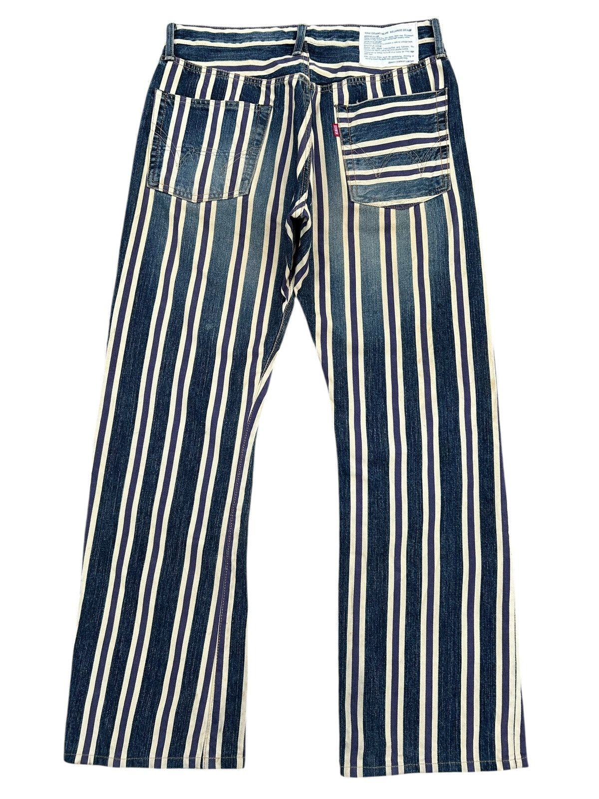 Kapital Vintage Edwin 505 Selvedge Stripe Japanese Denim Jeans Size US 32 / EU 48 - 1 Thumbnail