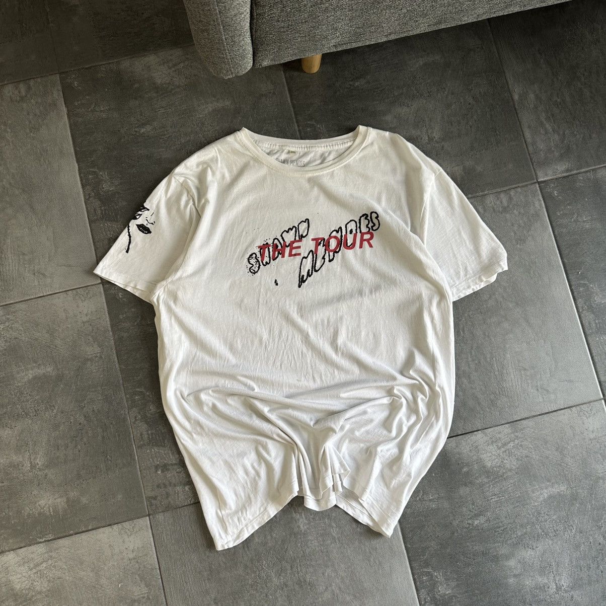 Band Tees × Vintage Vintage Shawn Mendes T-shirts Big Logo Y2K Band Rock 00s Size US XL / EU 56 / 4 - 1 Thumbnail