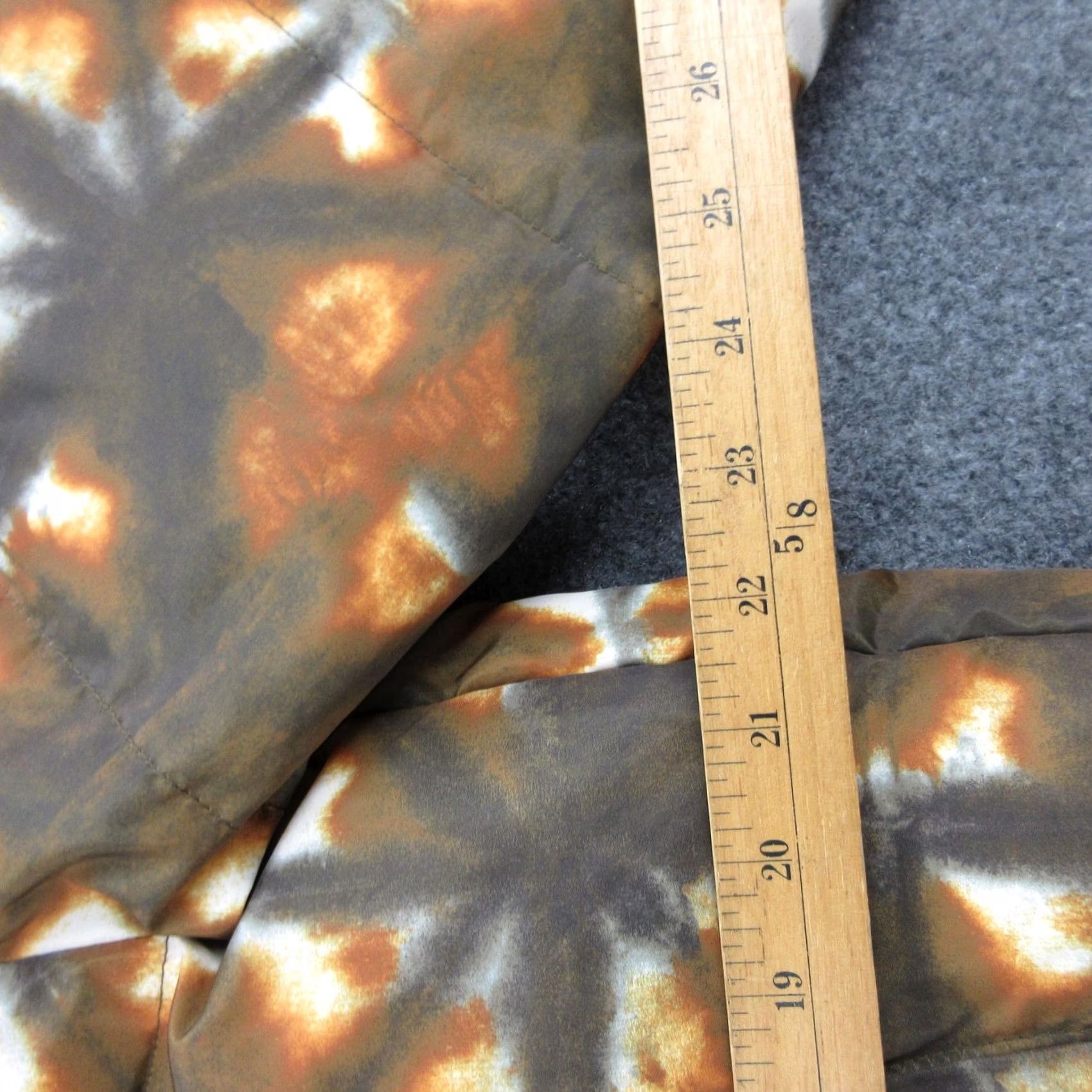 Ulla Johnson Ulla Johnson Jacket Womens M Brown Geometric Puffer Snap Collared Print Size M / US 6-8 / IT 42-44 - 5 Thumbnail