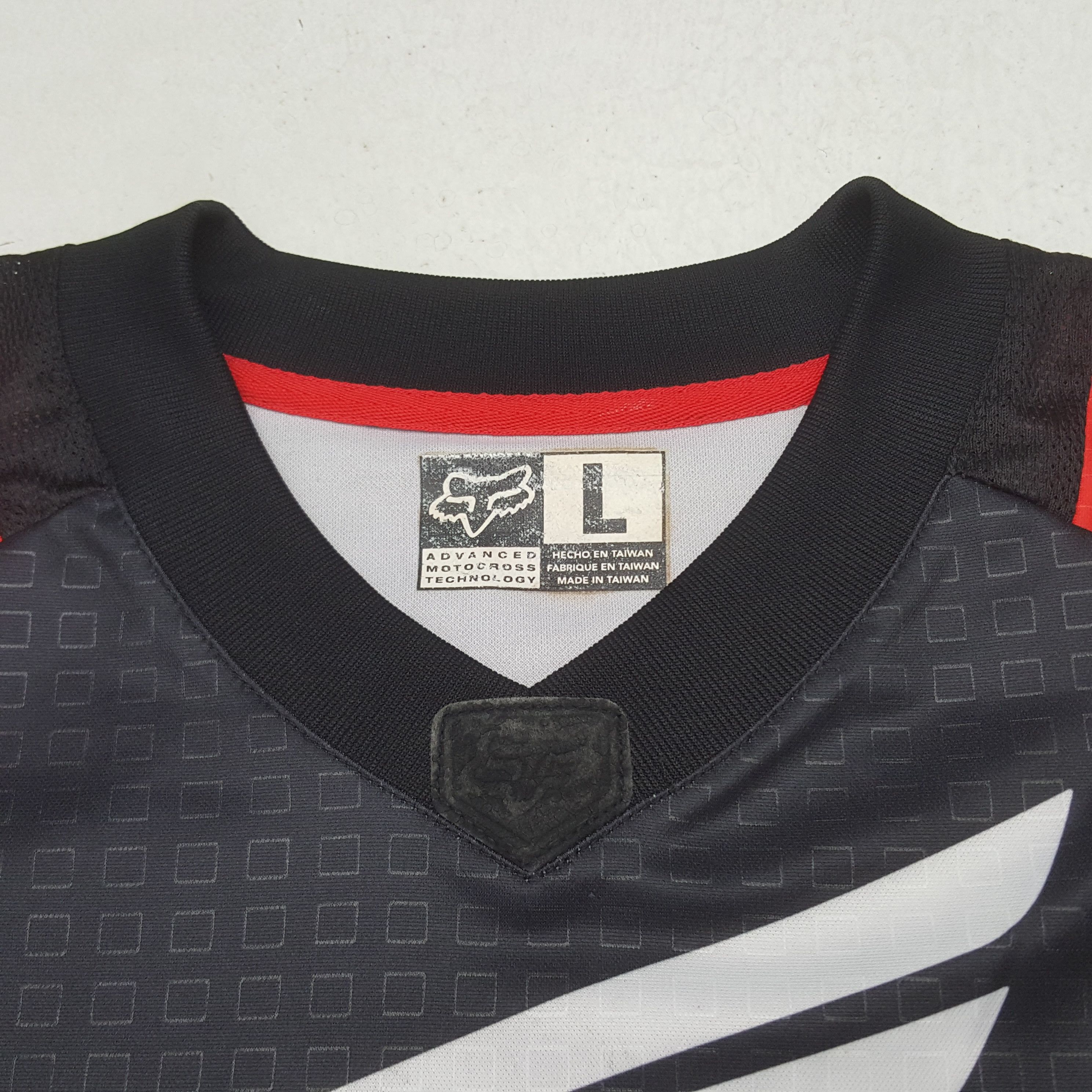 Fox Racing Vintage Honda Fox Racing Motocross Jersey Sport Tshirt Size US XL / EU 56 / 4 - 4 Thumbnail