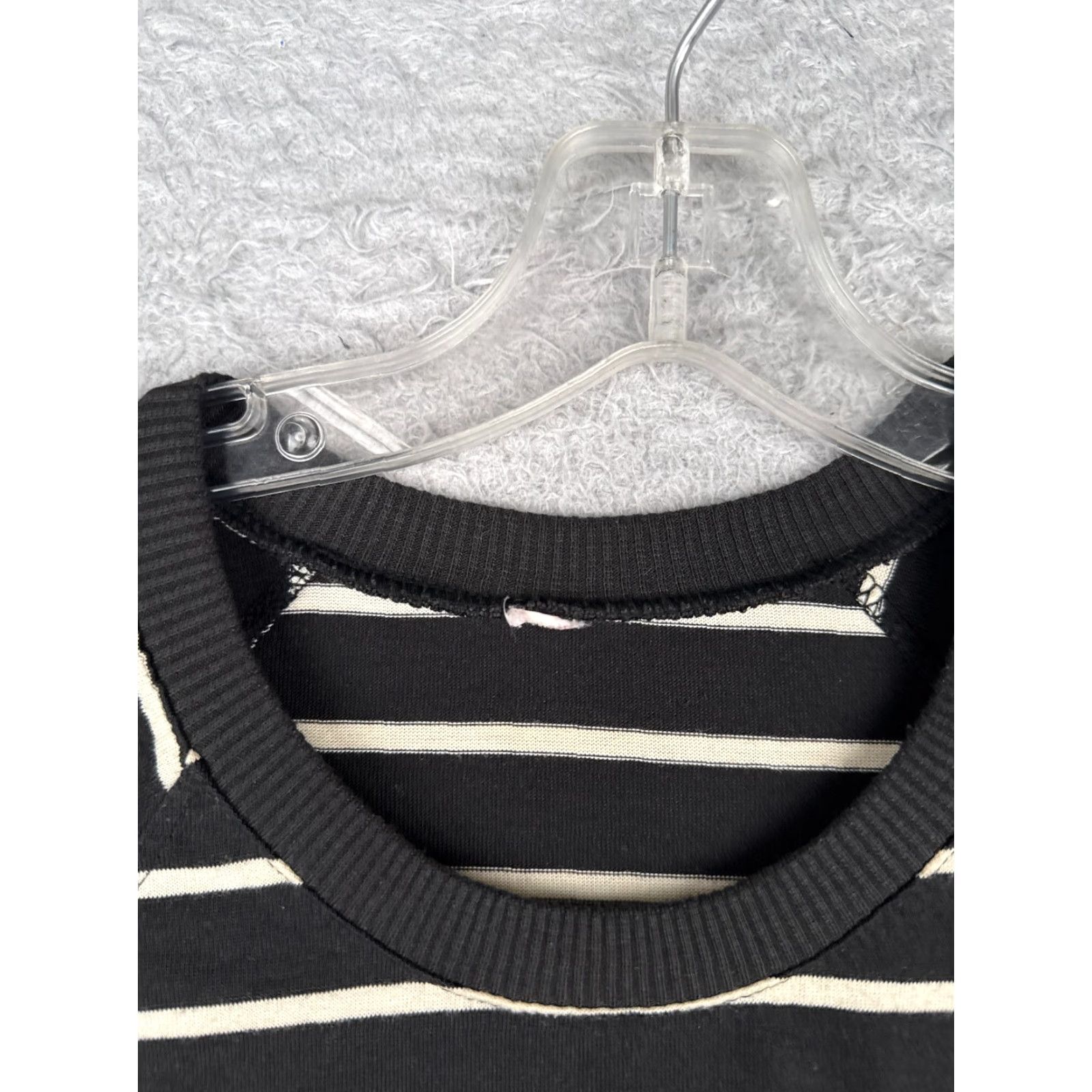 Vintage Unbranded Men's Polo Shirt Small Black Striped Cotton Long Sleeve Activewear Casual Sports Size US S / EU 44-46 / 1 - 7 Thumbnail