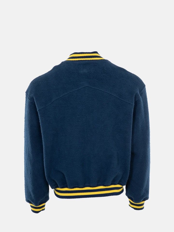 Rhude Rhude Oversized Logo Terry Varsity Jacket Size US XL / EU 56 / 4 - 2 Thumbnail