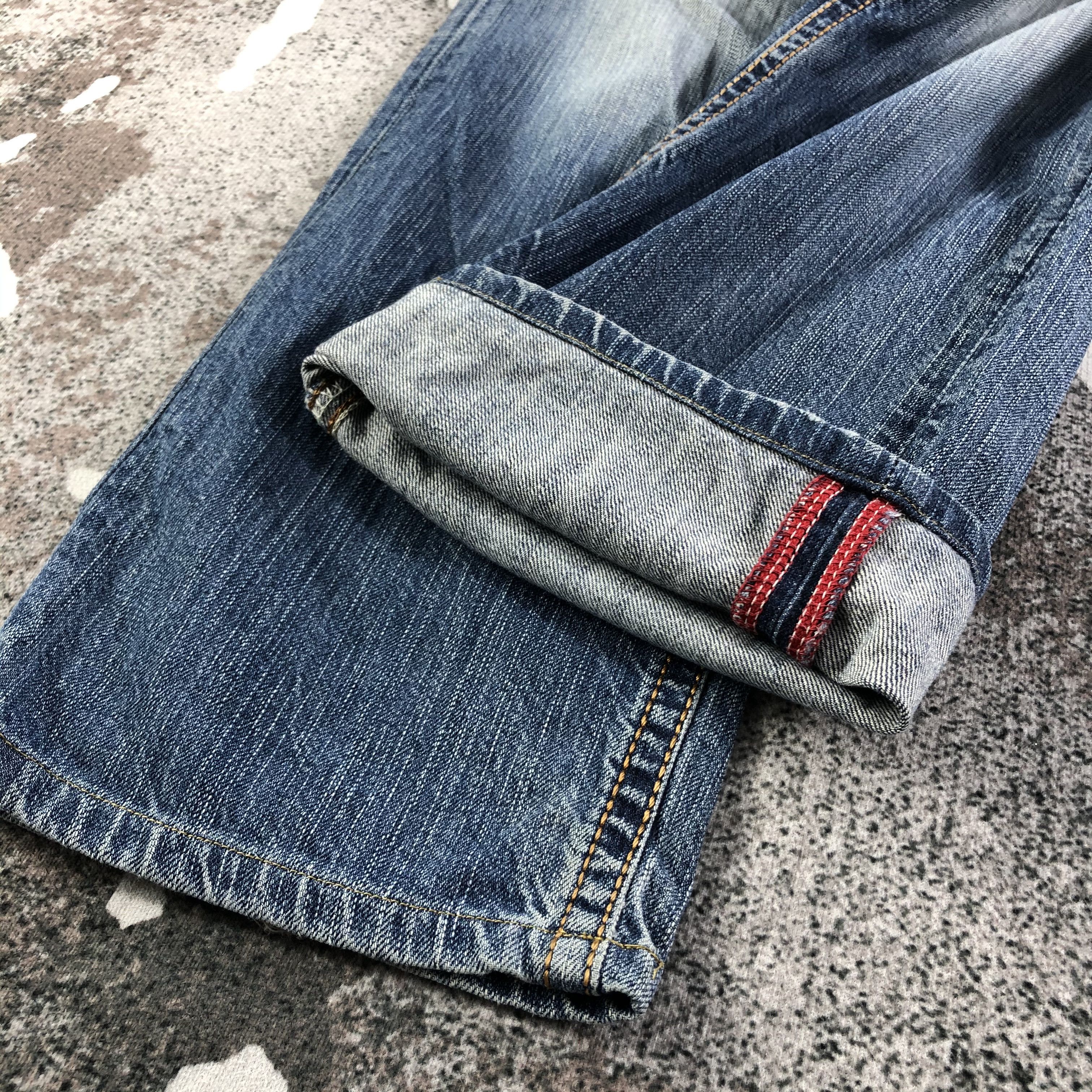 Edwin Edwin XV Jeans Faded Blue Denim KJ1848 Size US 30 / EU 46 - 7 Thumbnail