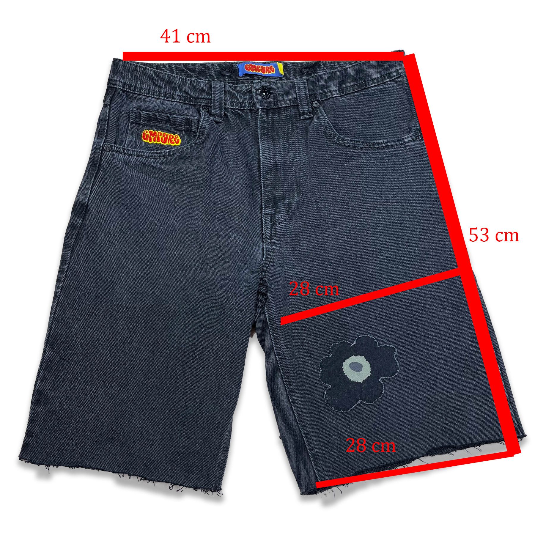 Empyre Empyre Custom Cropped Shorts Knee Length Size US 30 / EU 46 - 9 Thumbnail