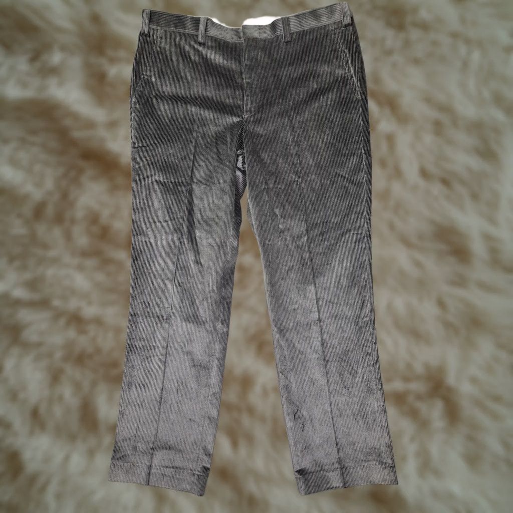 Orvis Orvis Bozmn Cord Pant Mens 40x31 Gray Chino Corduroy Straight Leg Regular Fit Pockets Size US 40 / EU 56 - 1 Thumbnail